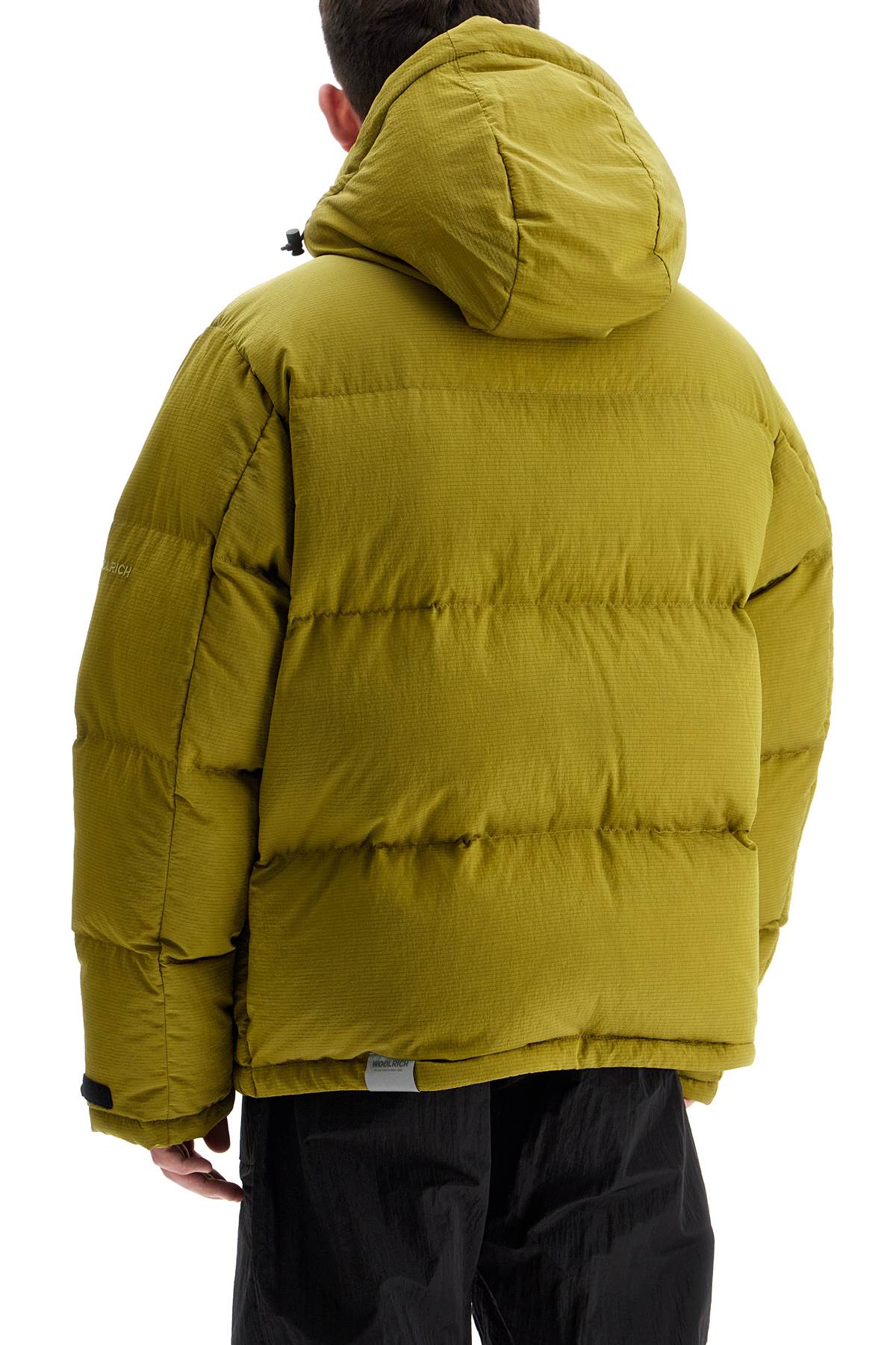 WOOLRICH short ripstop olmetex down