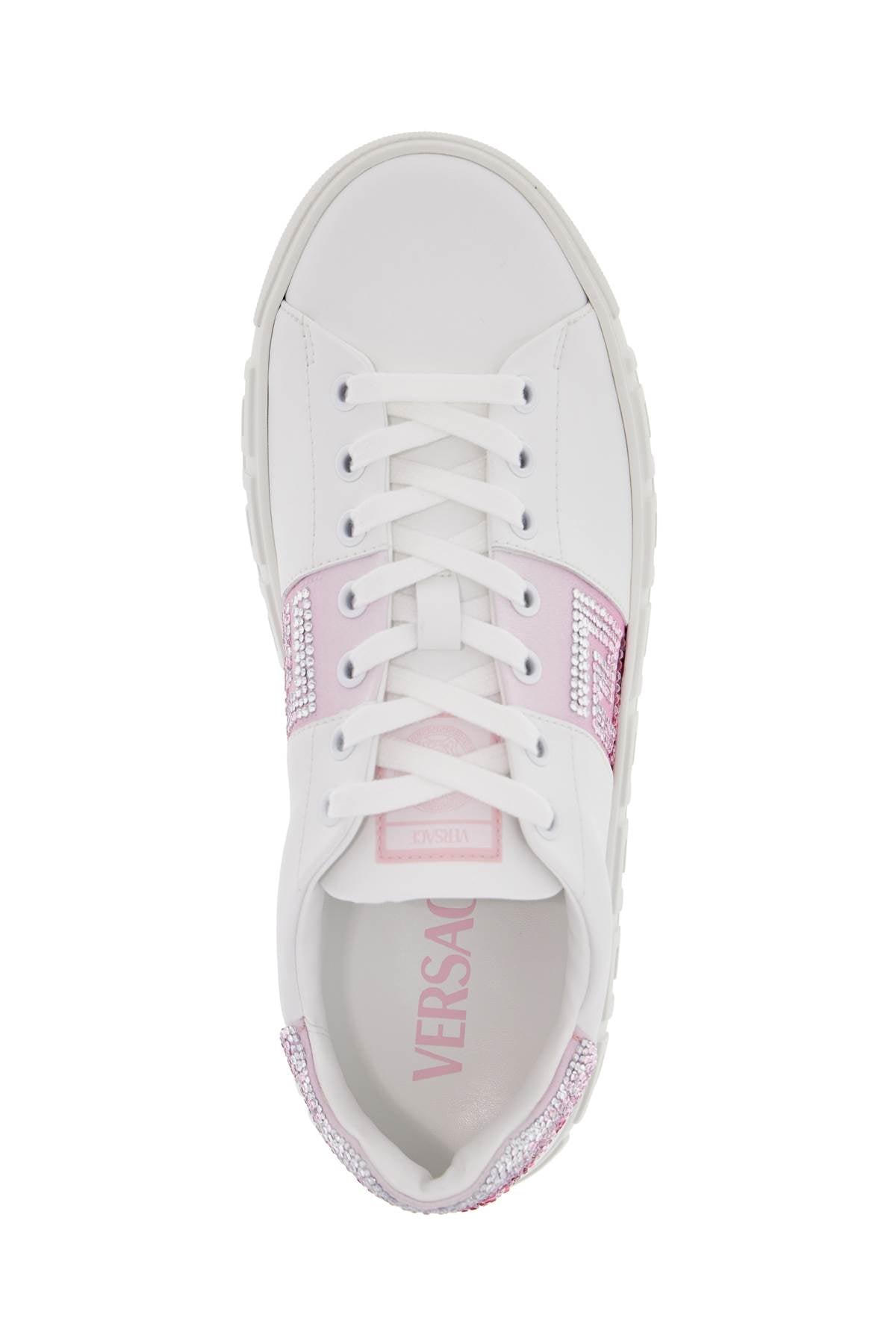 VERSACE 'greca crystal sneakers