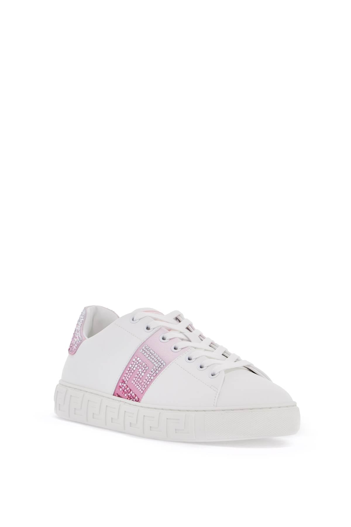 VERSACE 'greca crystal sneakers