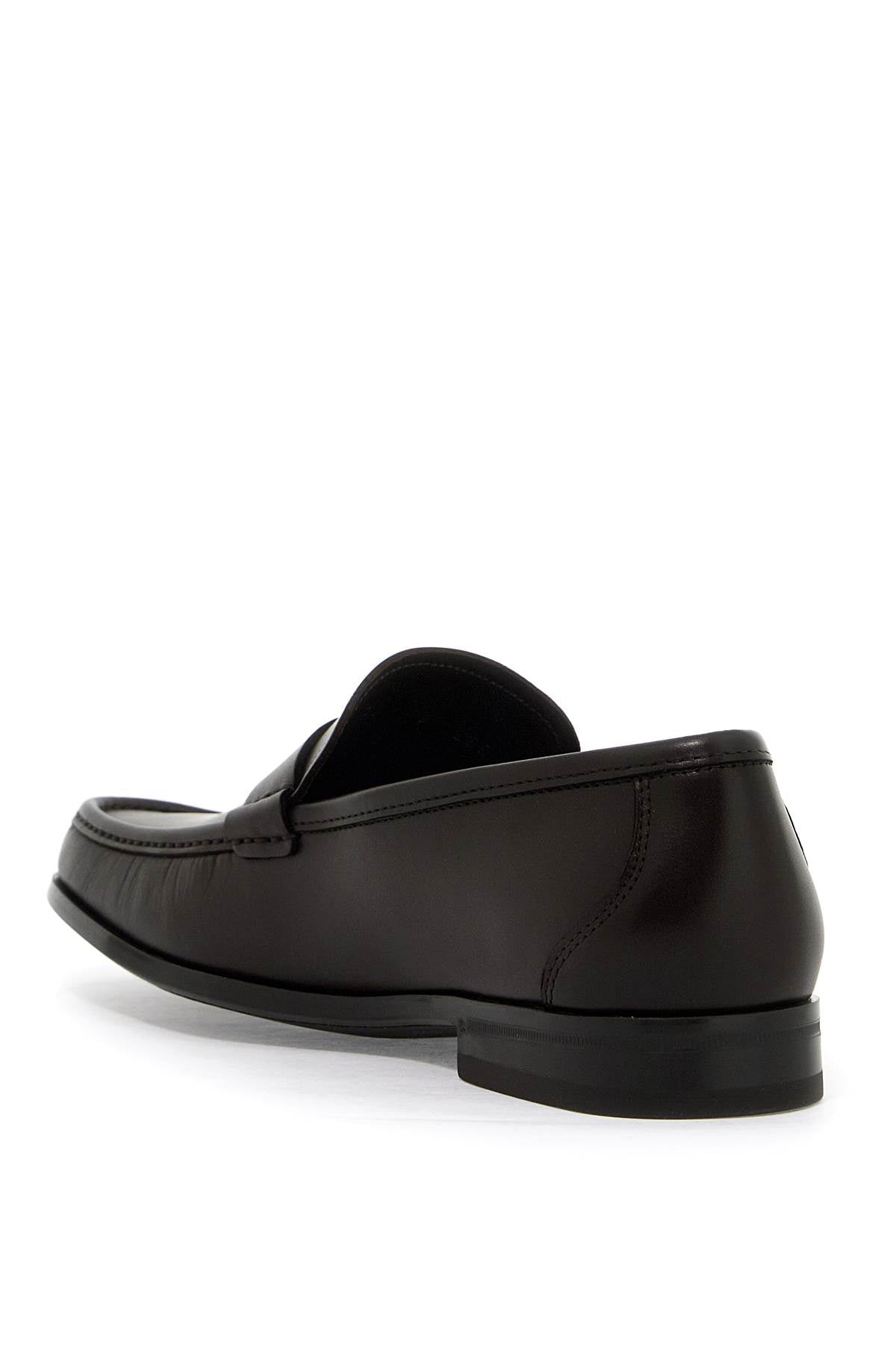 FERRAGAMO smooth leather loafers