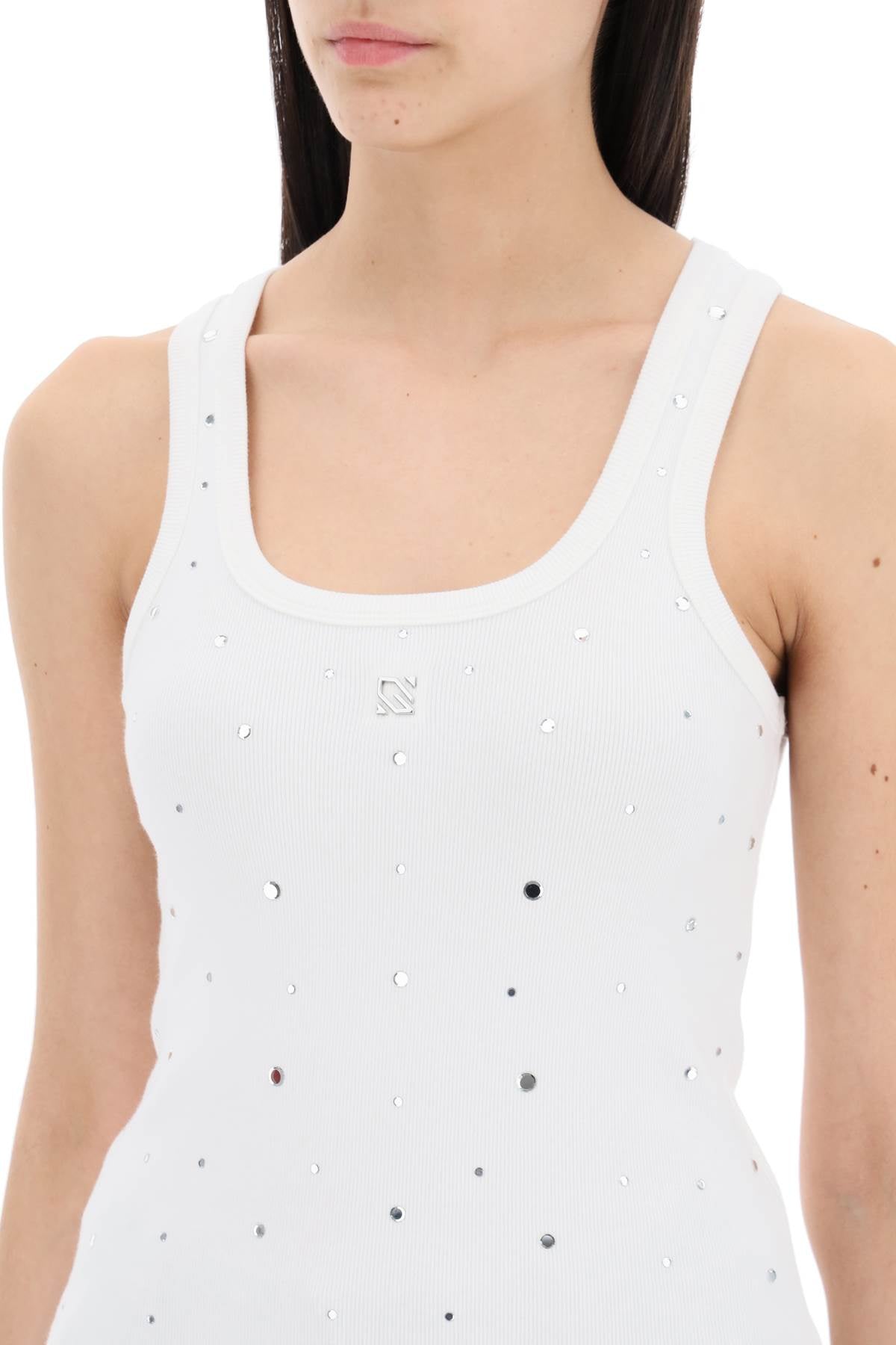 GIUSEPPE DI MORABITO sleeveless top with