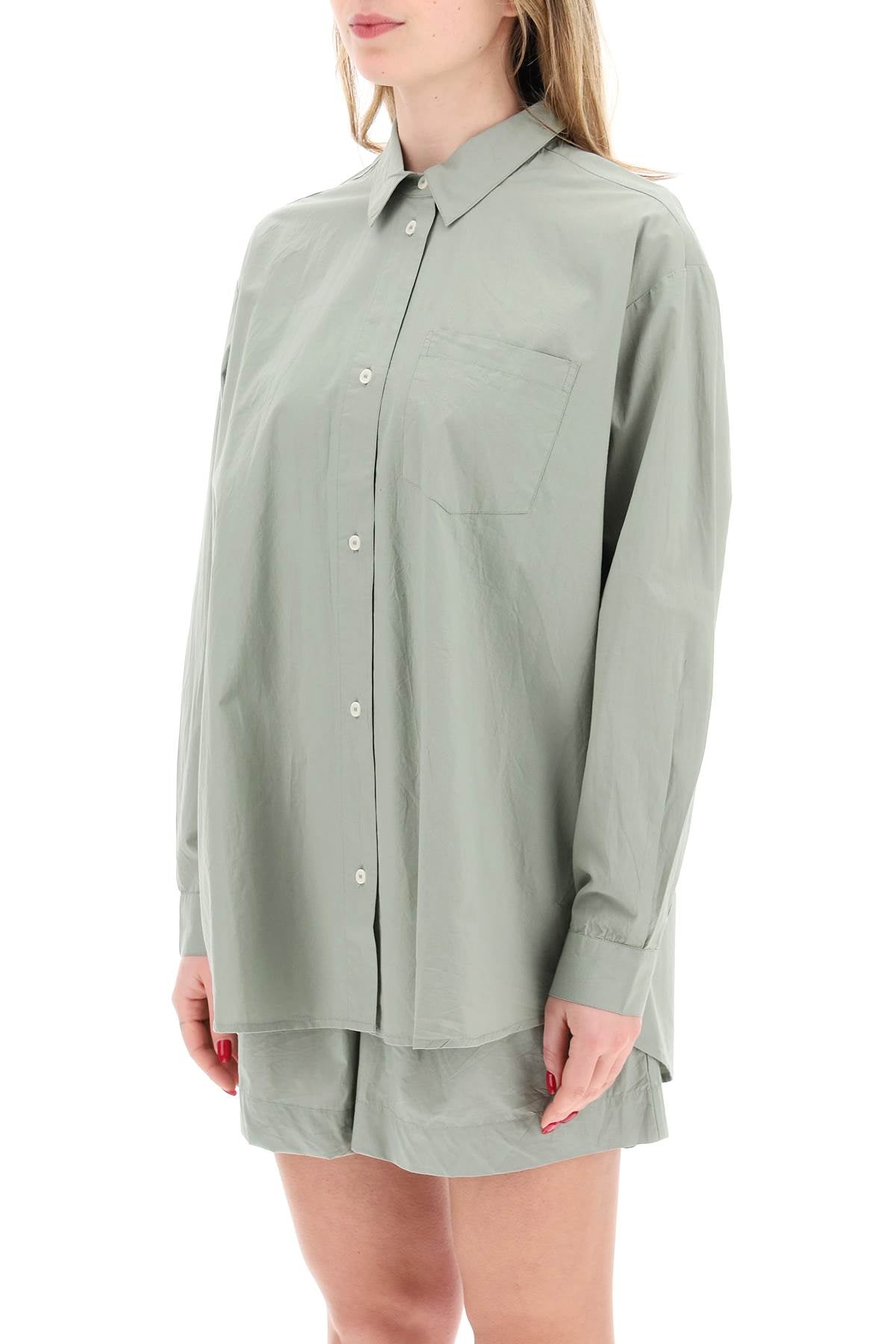 SKALL STUDIO "oversized organic cotton edgar shirt