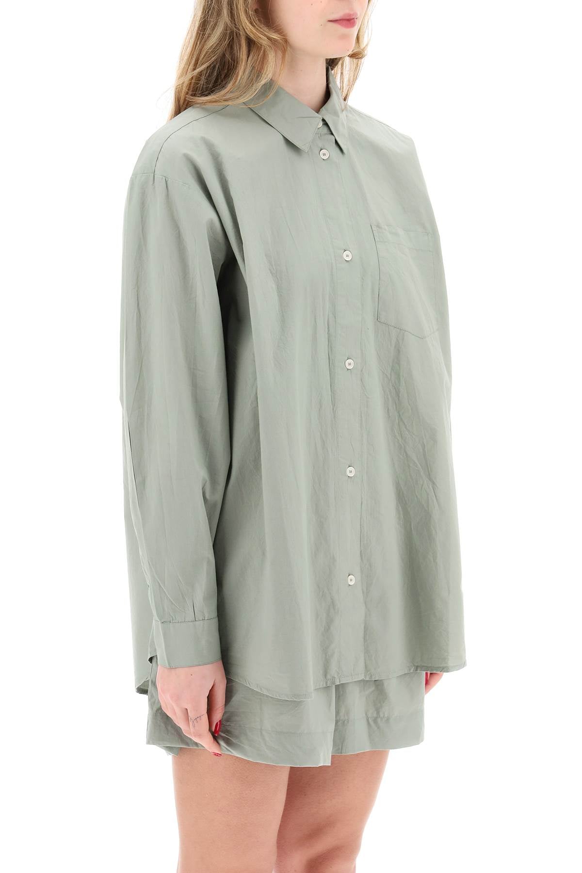 SKALL STUDIO "oversized organic cotton edgar shirt