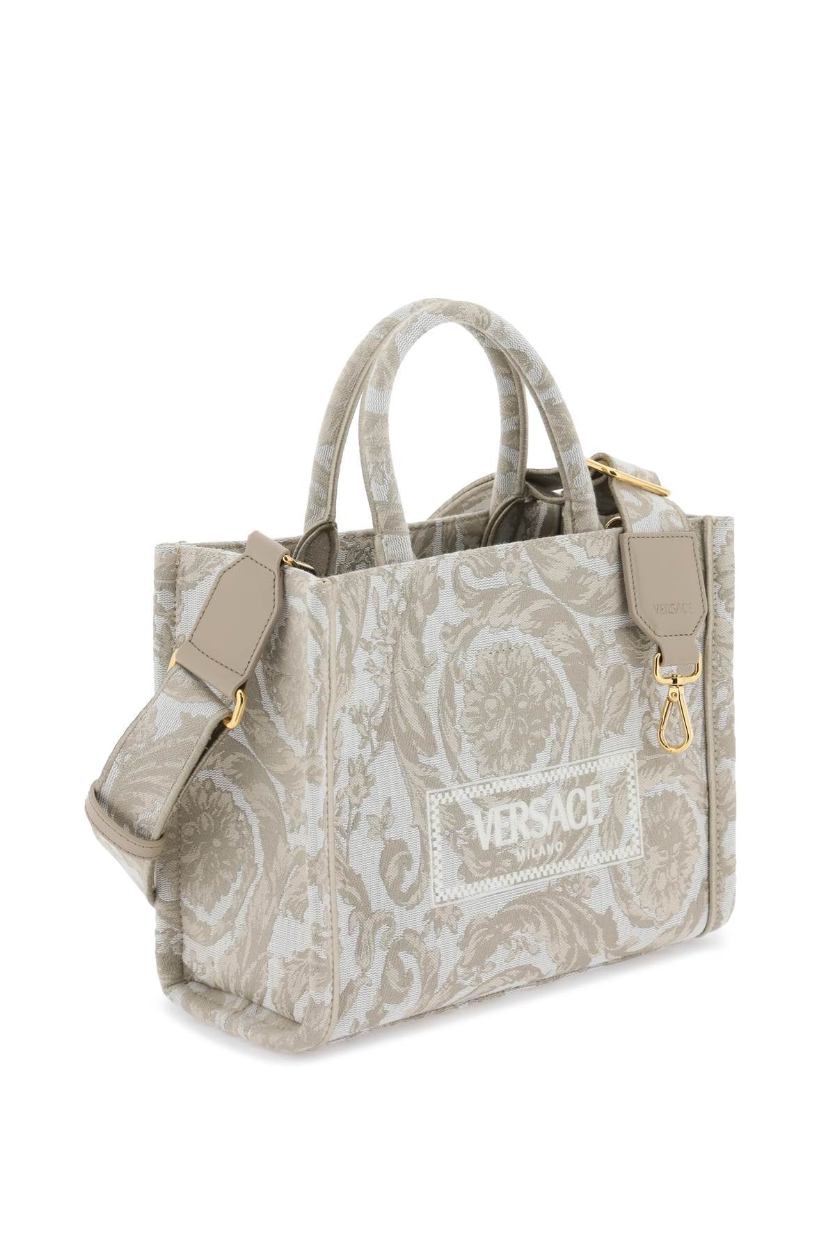 VERSACE athena barocco small tote bag