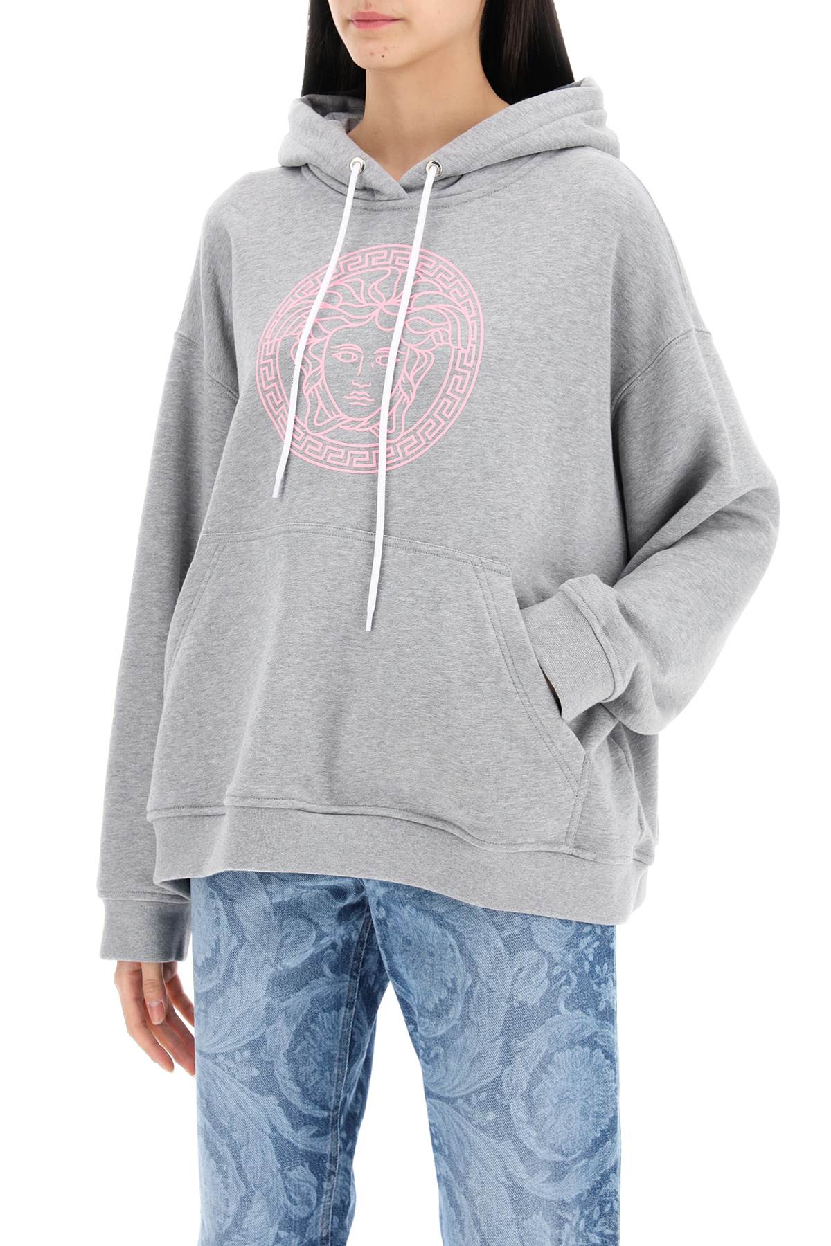 VERSACE hooded sweatshirt with