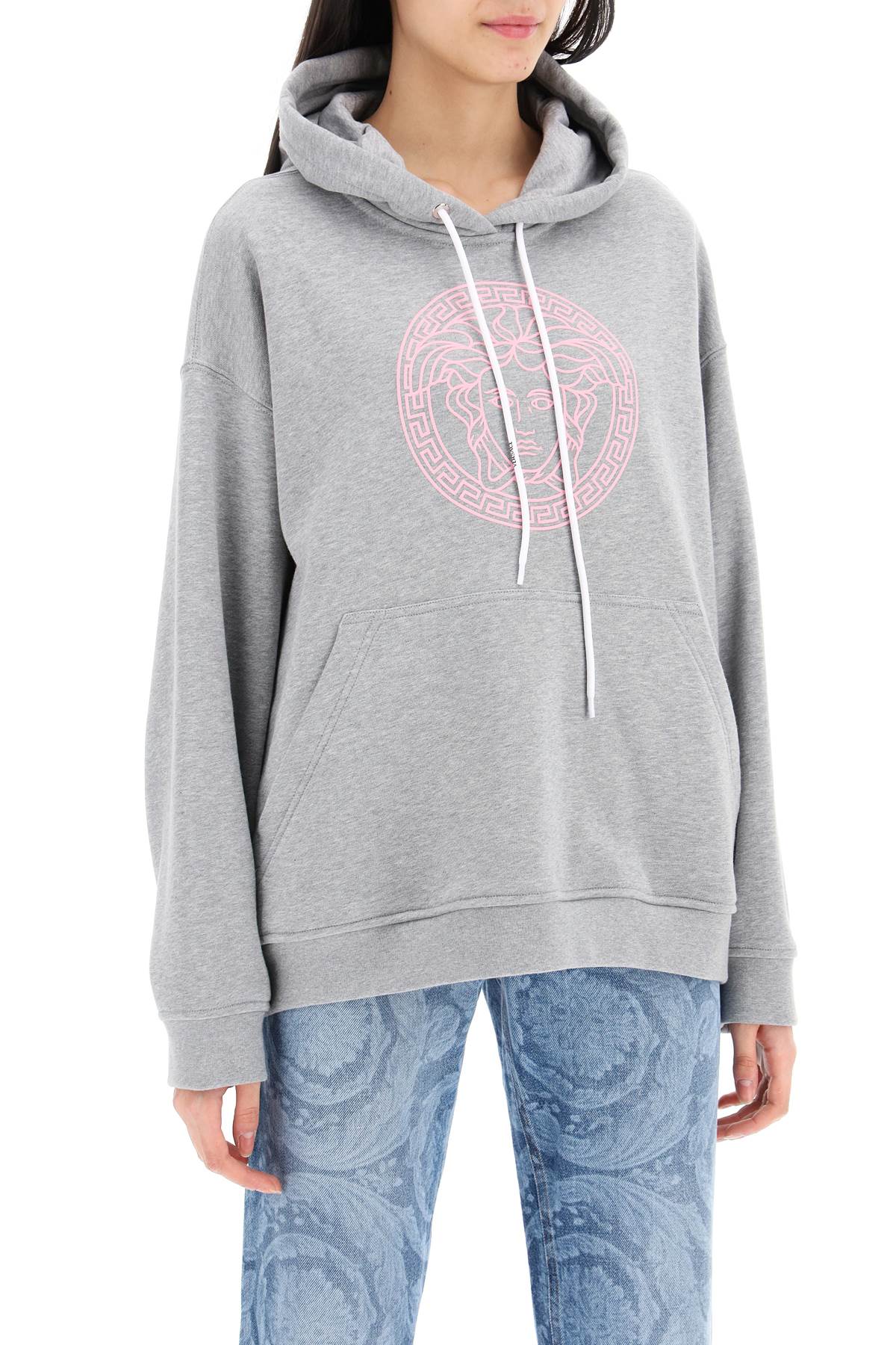 VERSACE hooded sweatshirt with