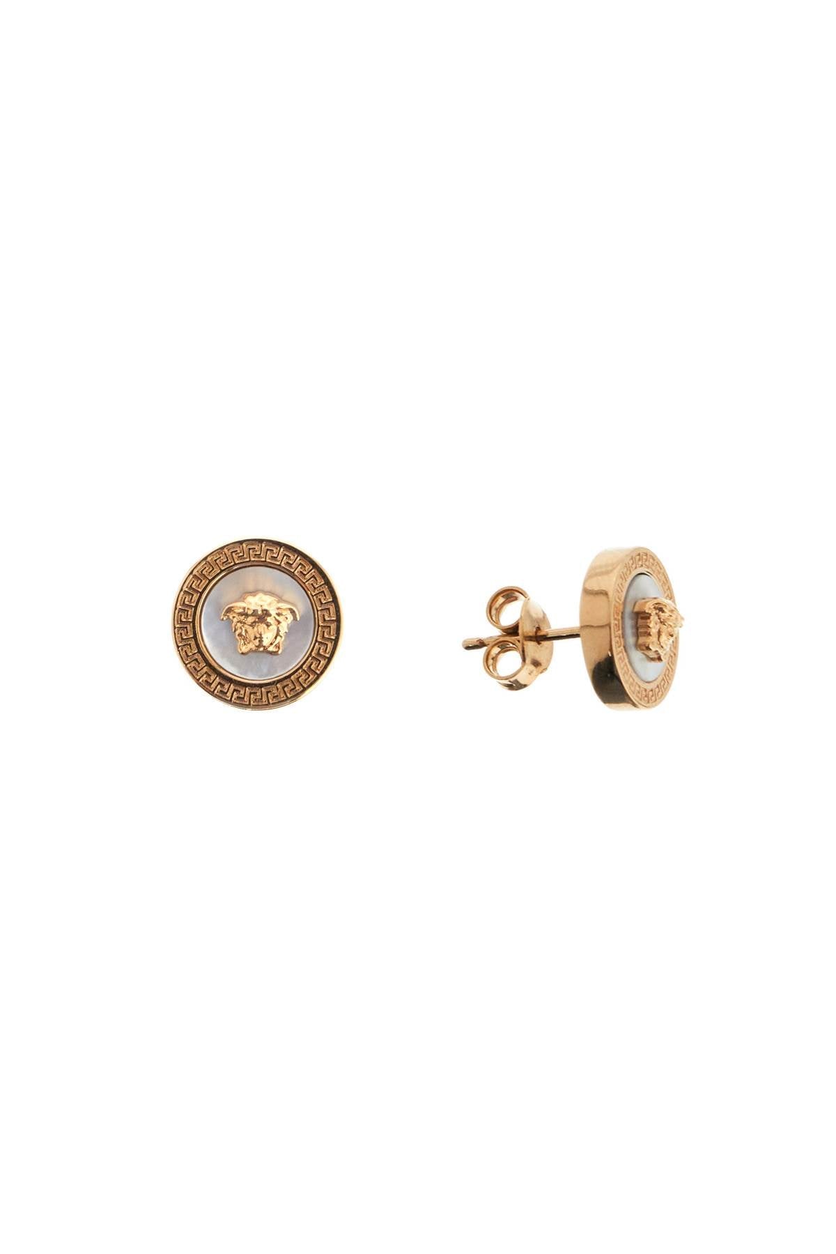 VERSACE ic button earrings by orecch