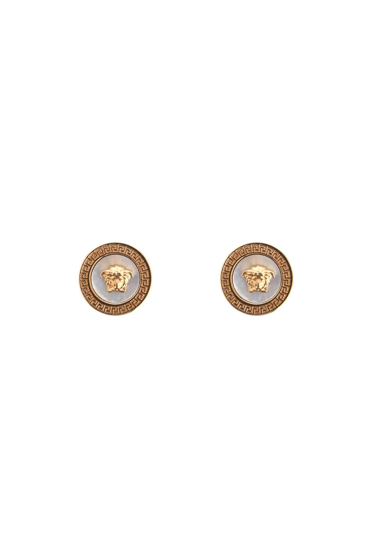 VERSACE ic button earrings by orecch