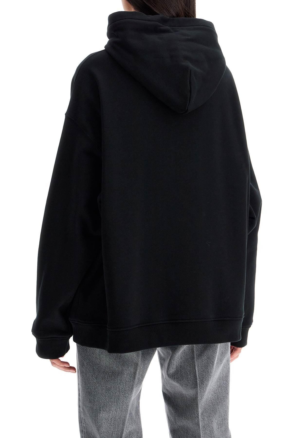 VERSACE hooded sweatshirt with med