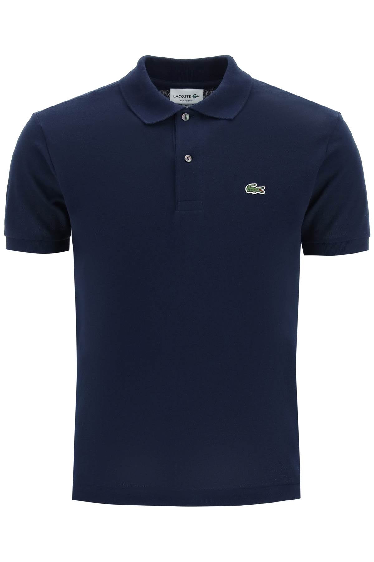 LACOSTE cotton piquet polo