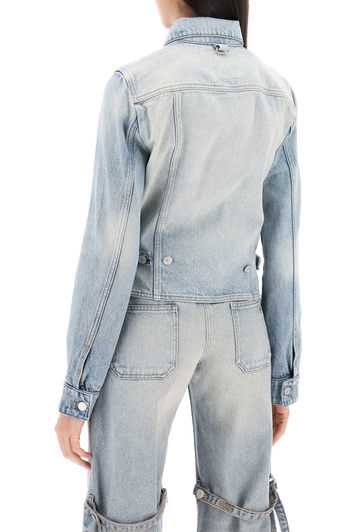 COURREGES denim trucker jacket for