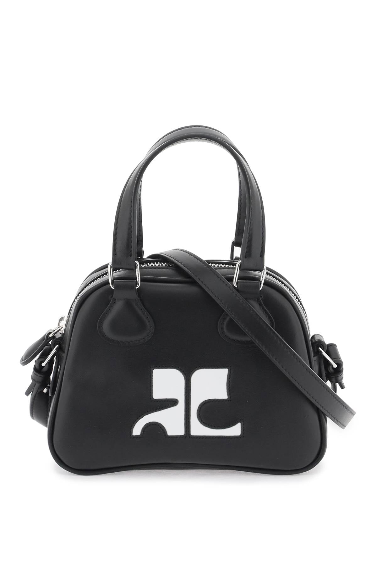 COURREGES mini bowling bag purse