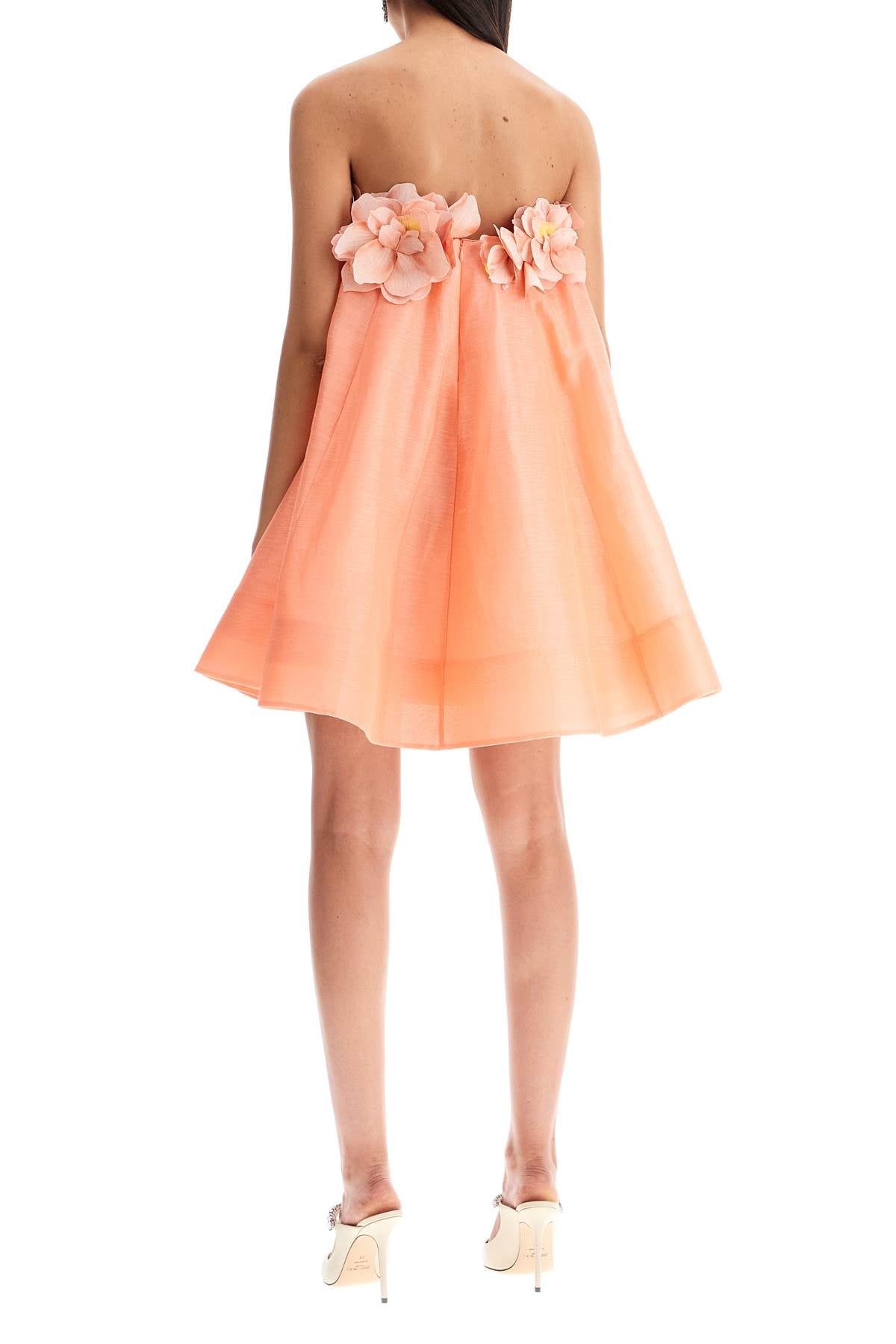 ZIMMERMANN "mini organza dress with petal