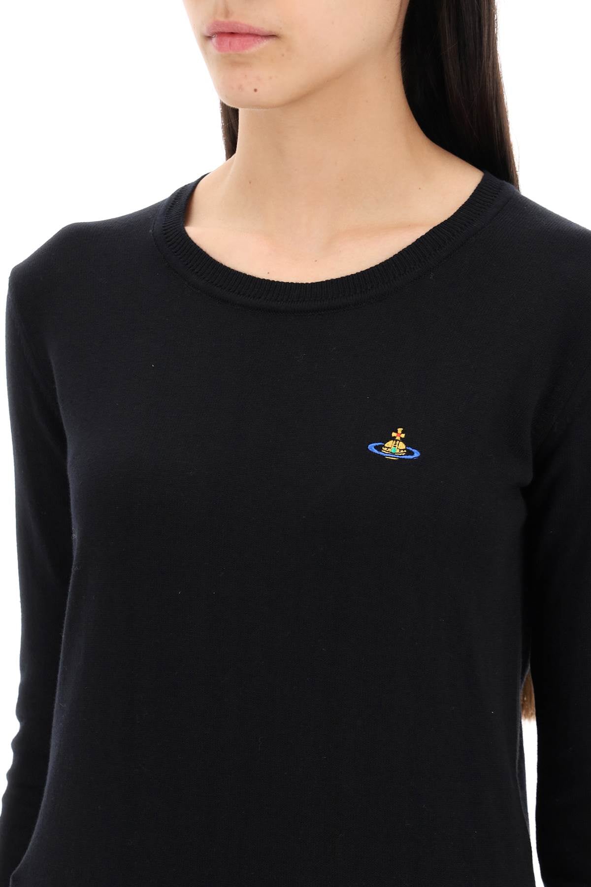 VIVIENNE WESTWOOD embroidered logo pullover