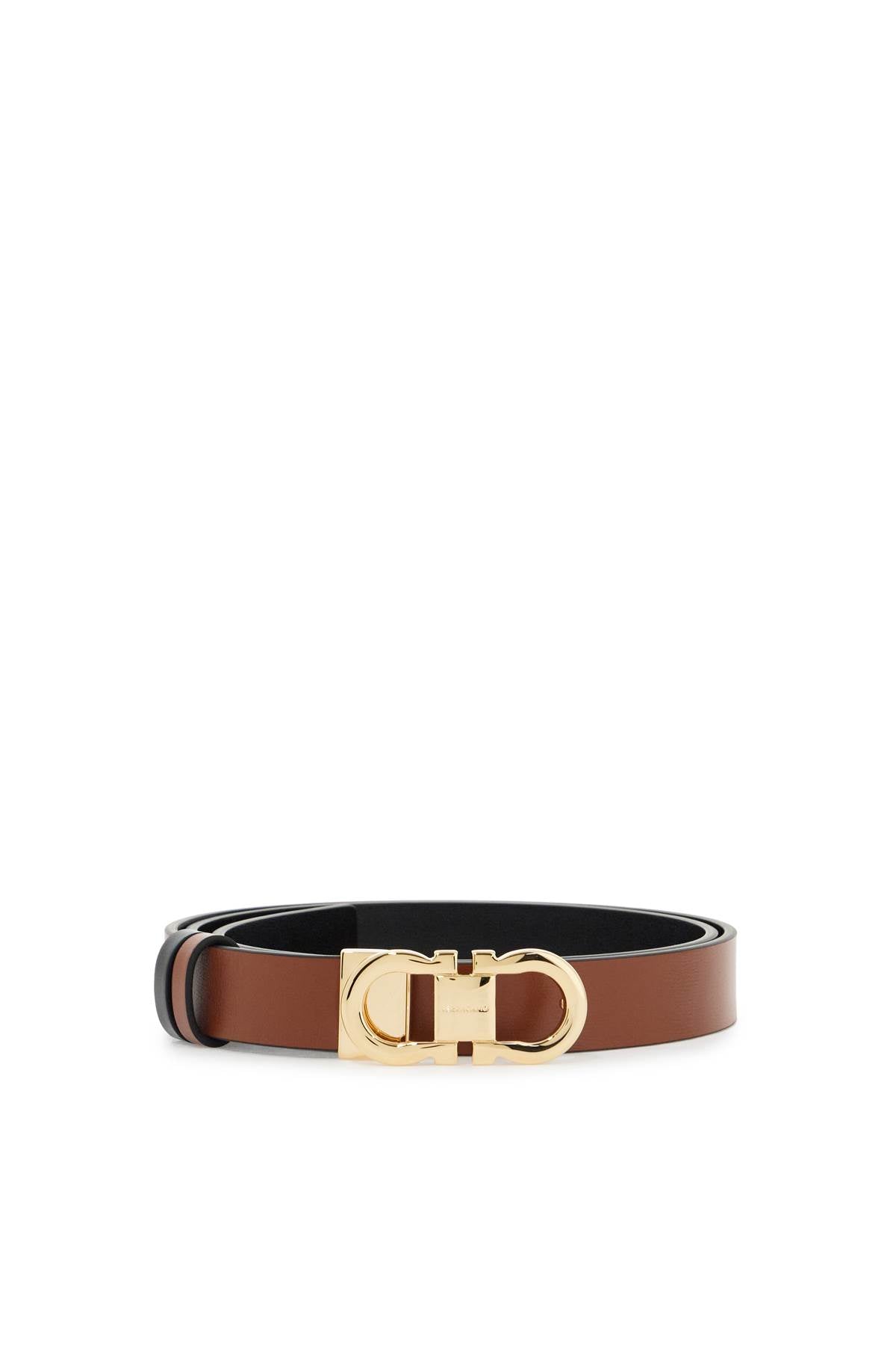 FERRAGAMO reversible gancini belt