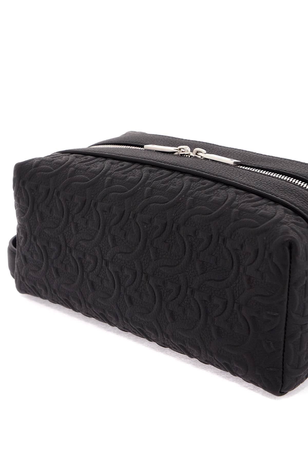 FERRAGAMO gancini beauty case