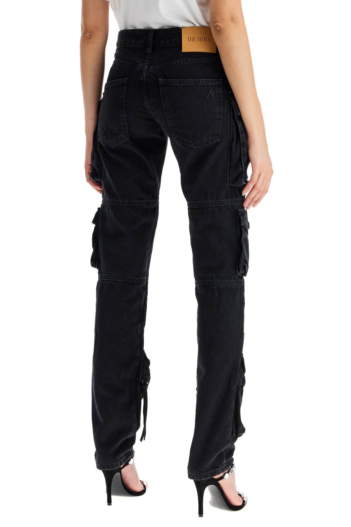 THE ATTICO essie flared cargo pants