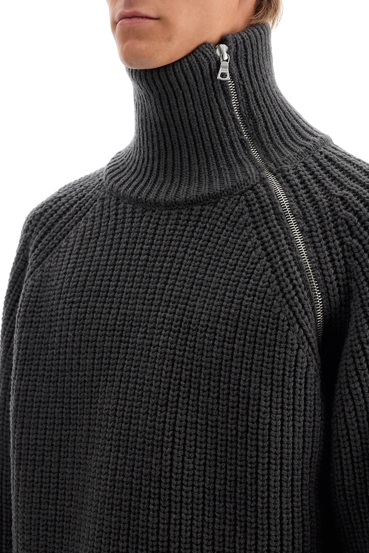 DRIES VAN NOTEN monty zip-up sweater with