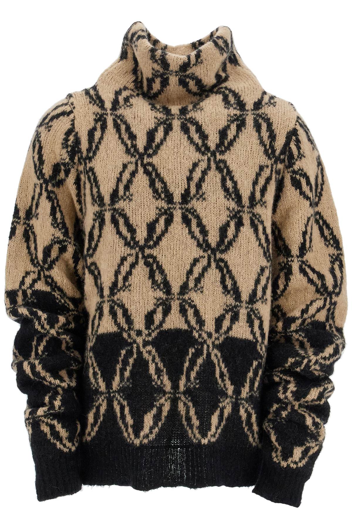 DRIES VAN NOTEN "alpaca monier