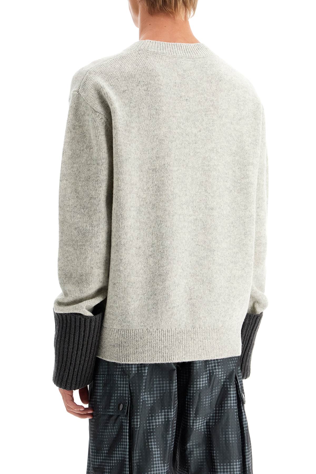 DRIES VAN NOTEN mumu pullover with maxi cuffs