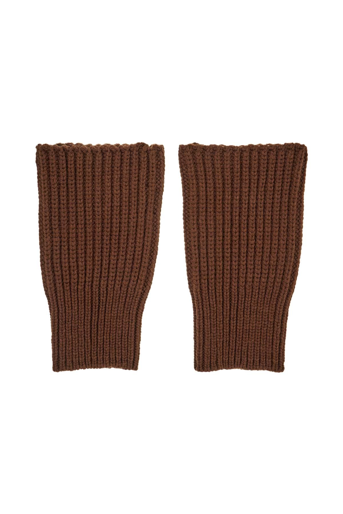 DRIES VAN NOTEN wool knit manicotti sleeves for