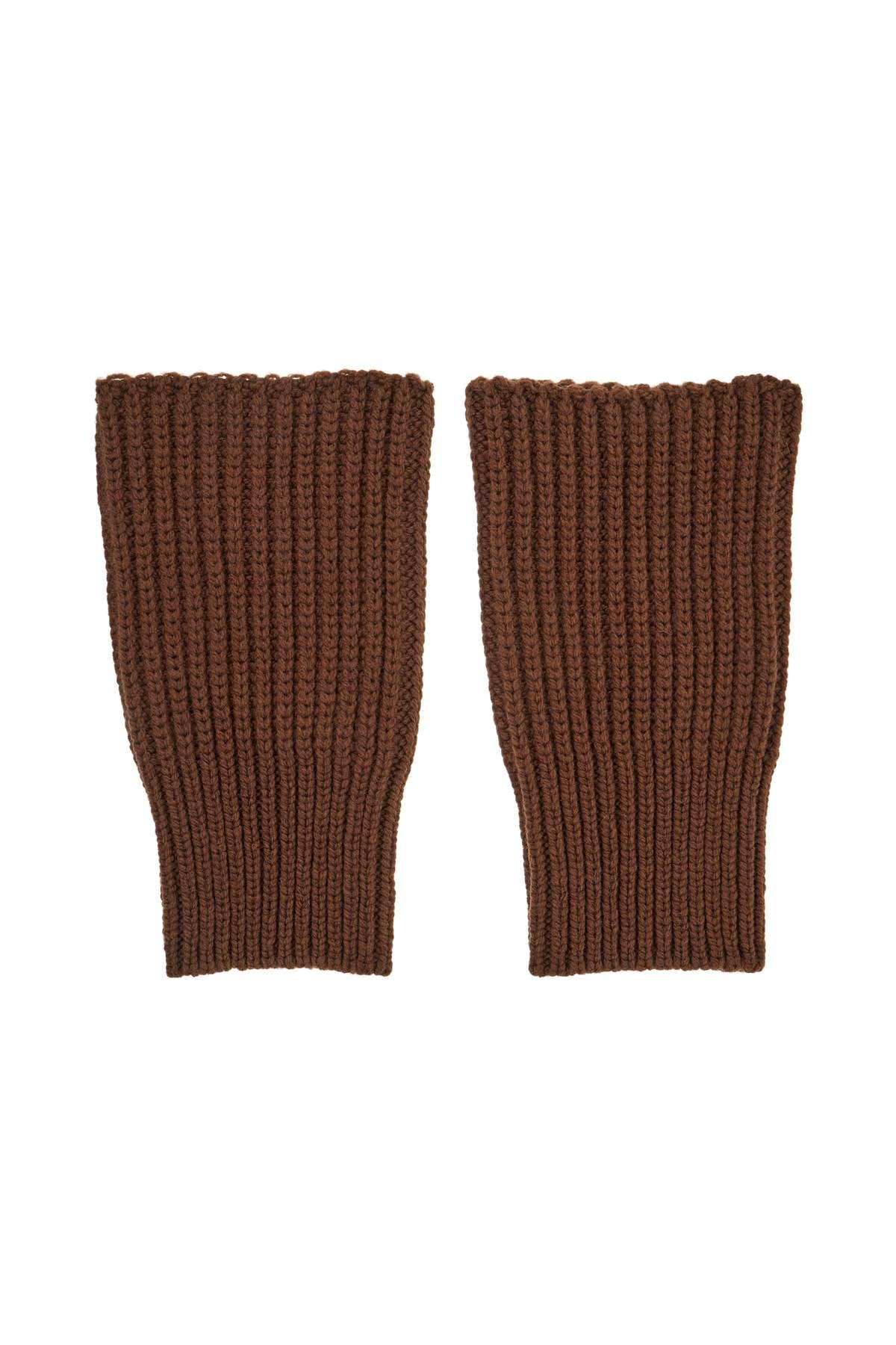 DRIES VAN NOTEN wool knit manicotti sleeves for