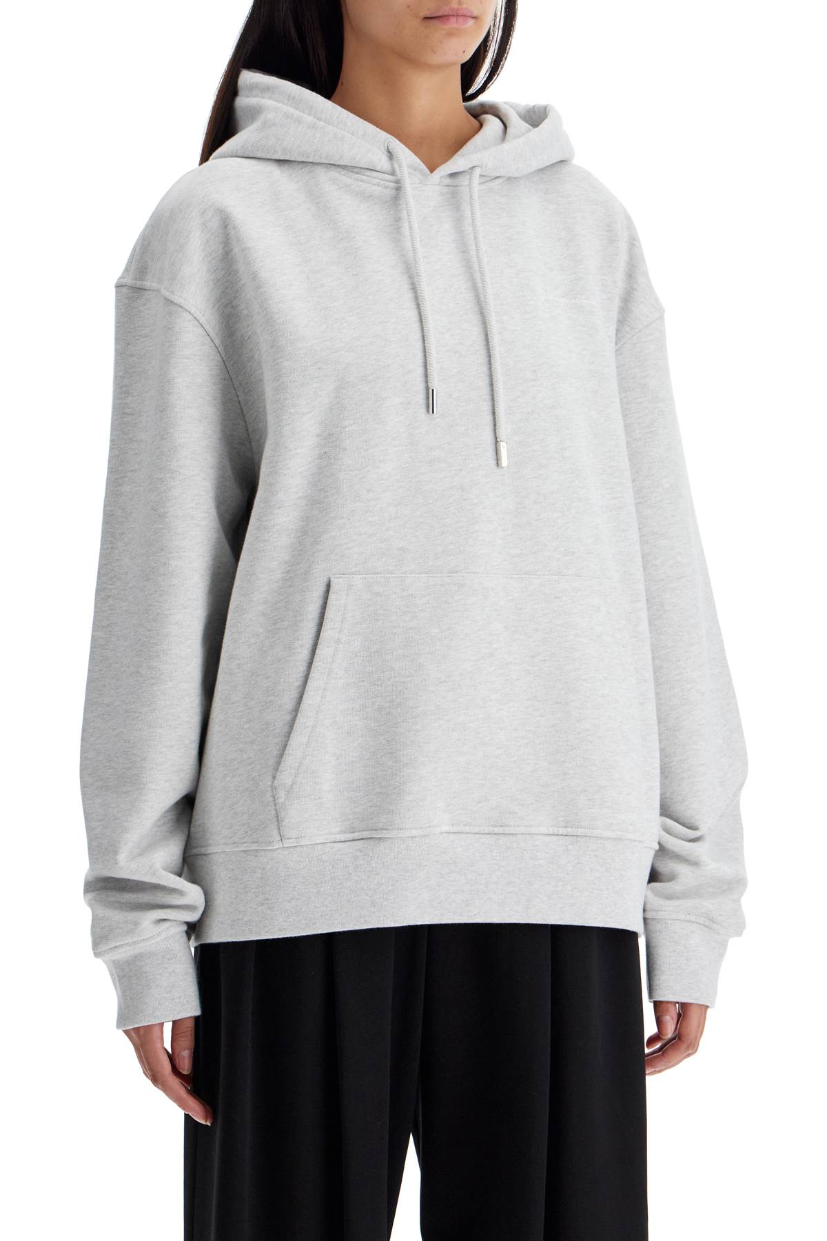 JACQUEMUS hooded sweatshirt 'the emb