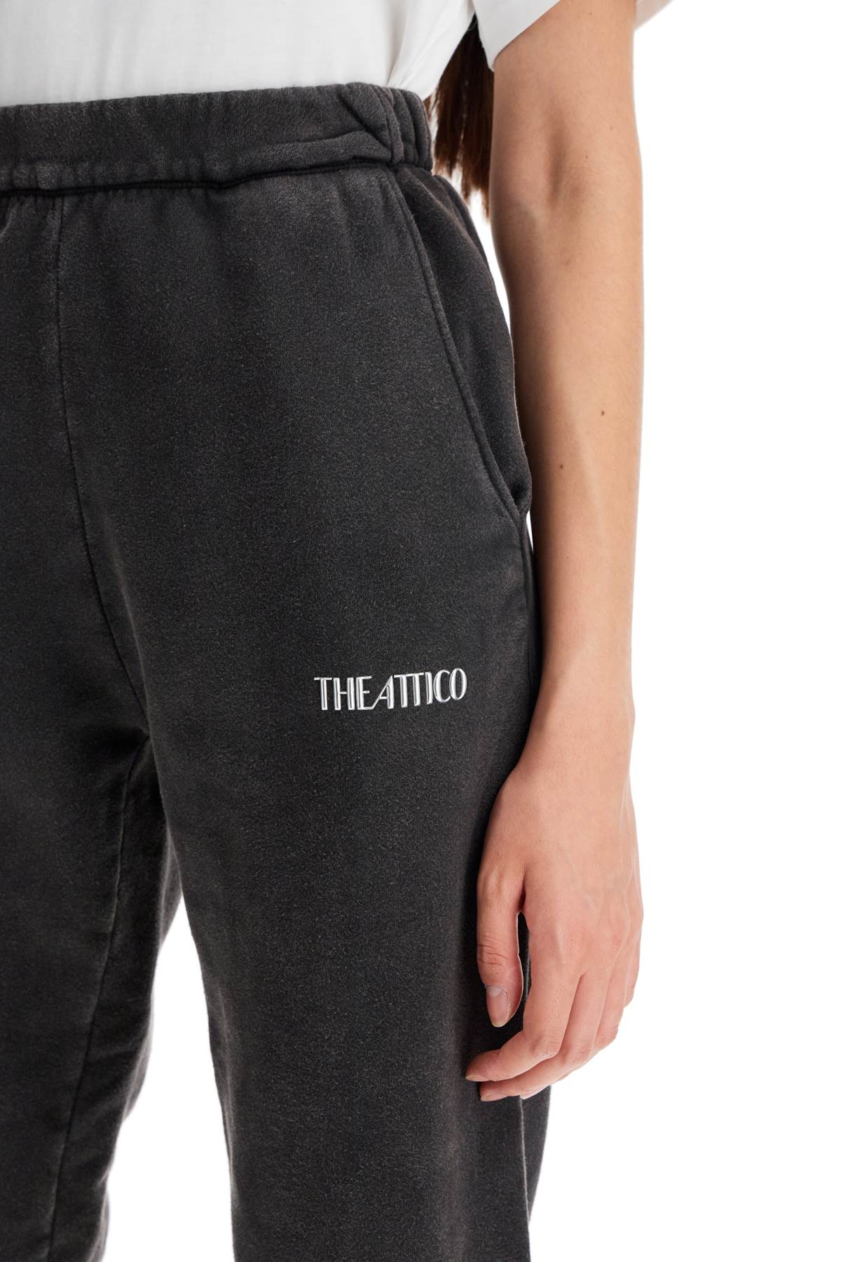 THE ATTICO penny fleece joggers for