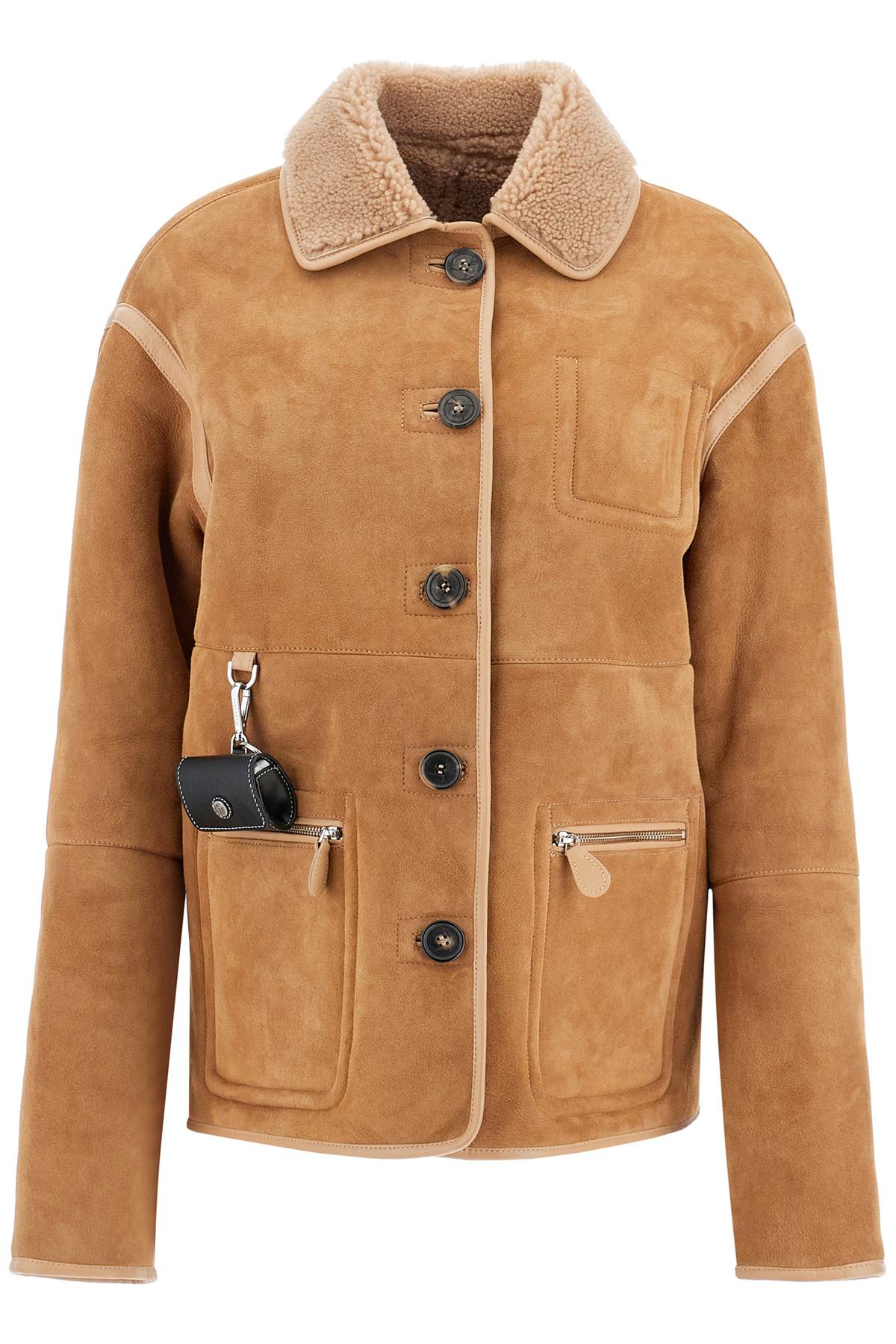 SAKS POTTS ada reversible shearling jacket