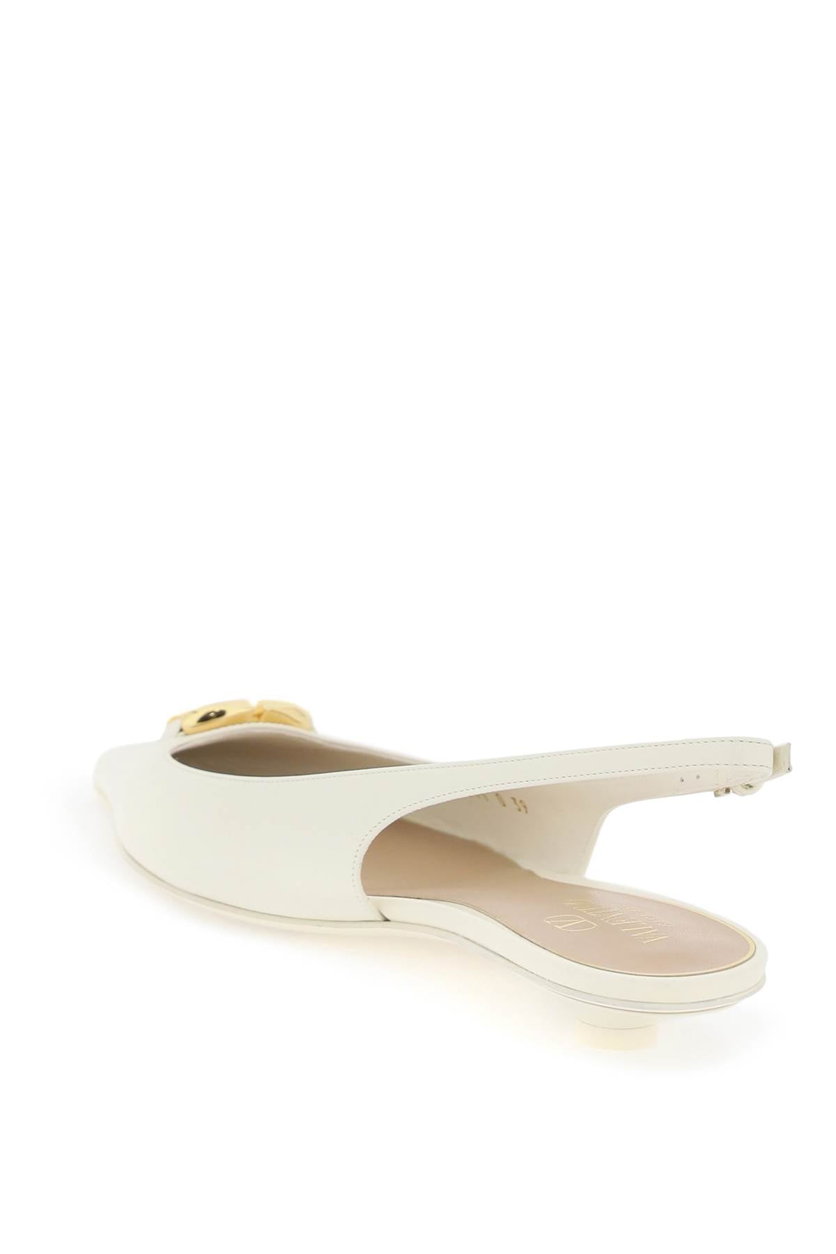 VALENTINO GARAVANI slingback vlogo ballerina