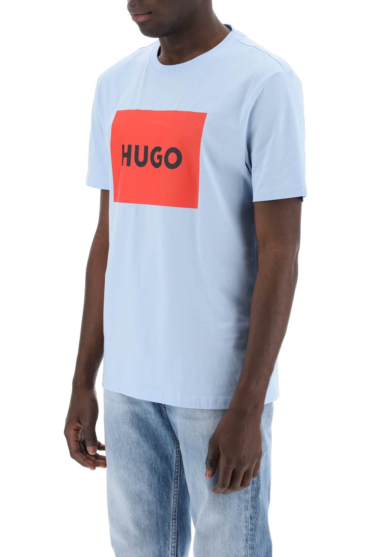 HUGO dulive t-shirt with logo box