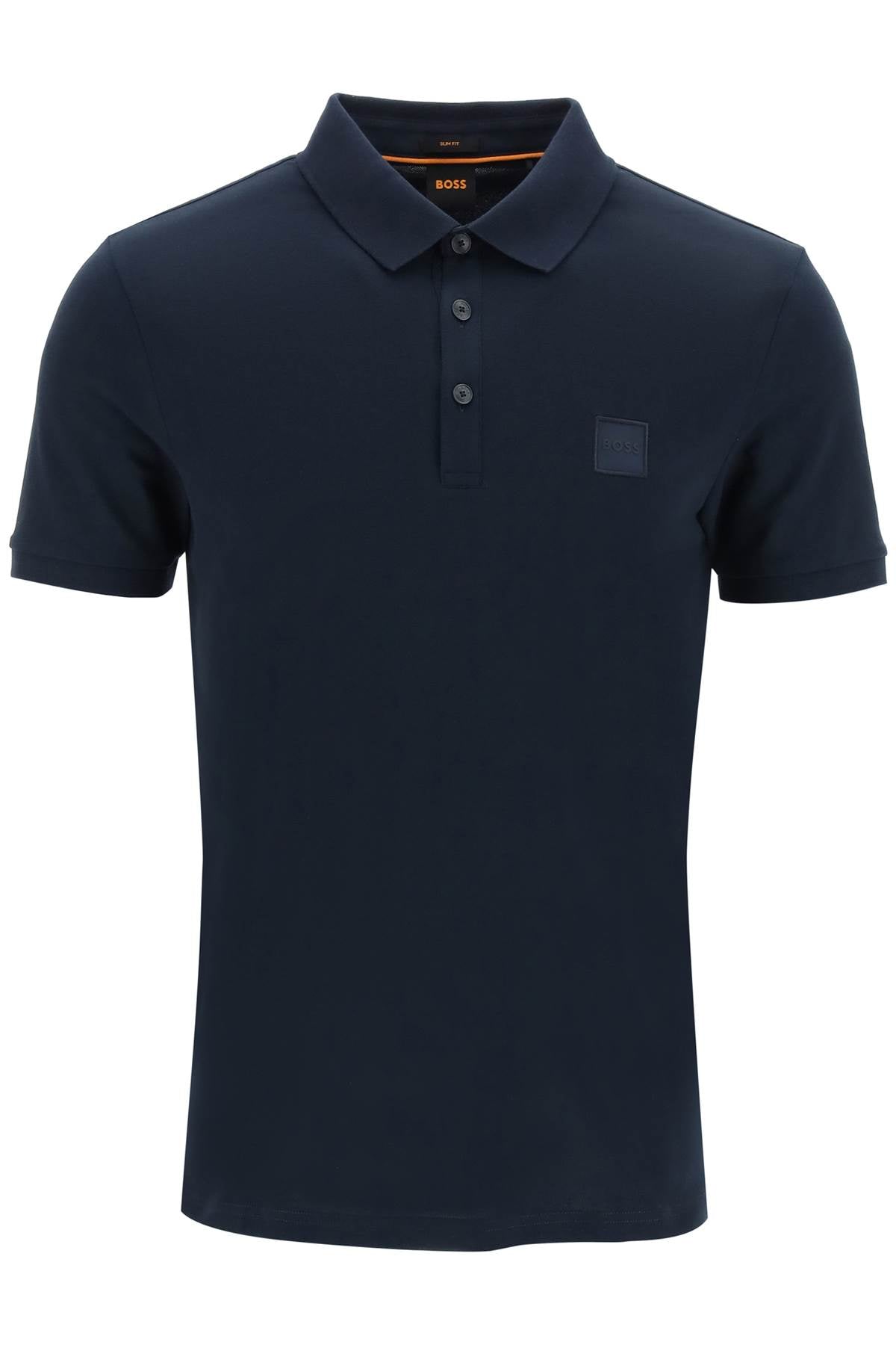 BOSS slim fit passenger polo shirt