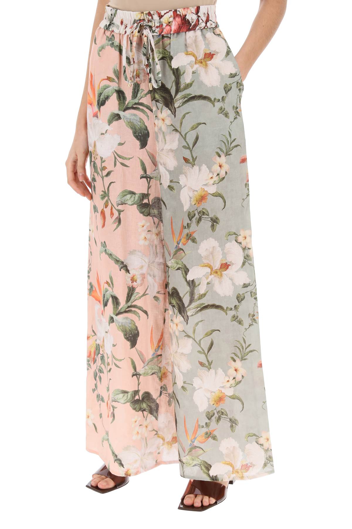 ZIMMERMANN lexi floral palazzo pants