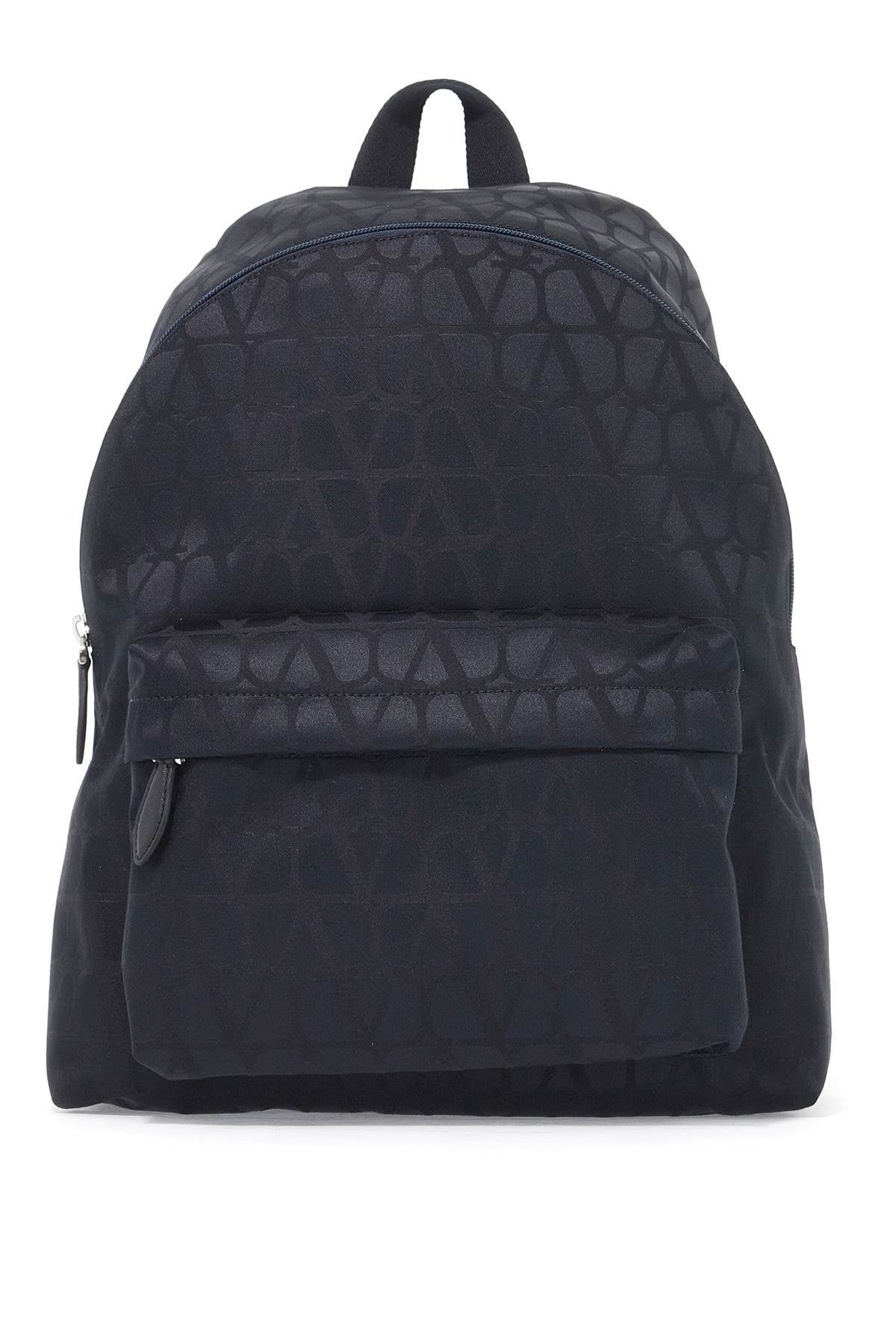 VALENTINO GARAVANI toile iconographe backpack