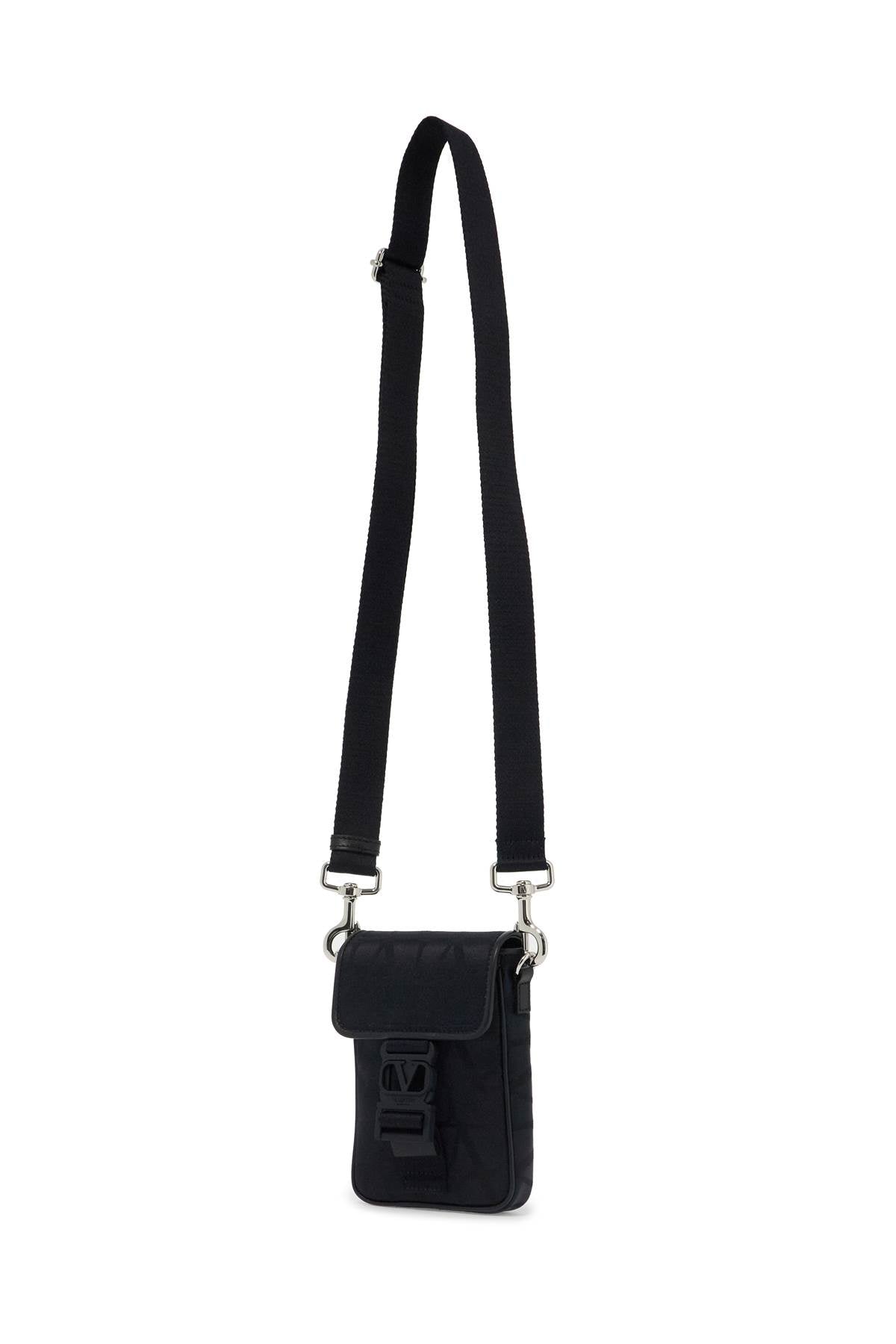 VALENTINO GARAVANI black iconographe mini crossbody bag