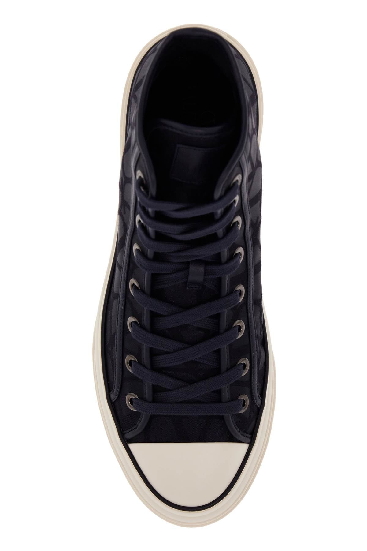 VALENTINO GARAVANI totaloop toile iconographe high-top sneakers