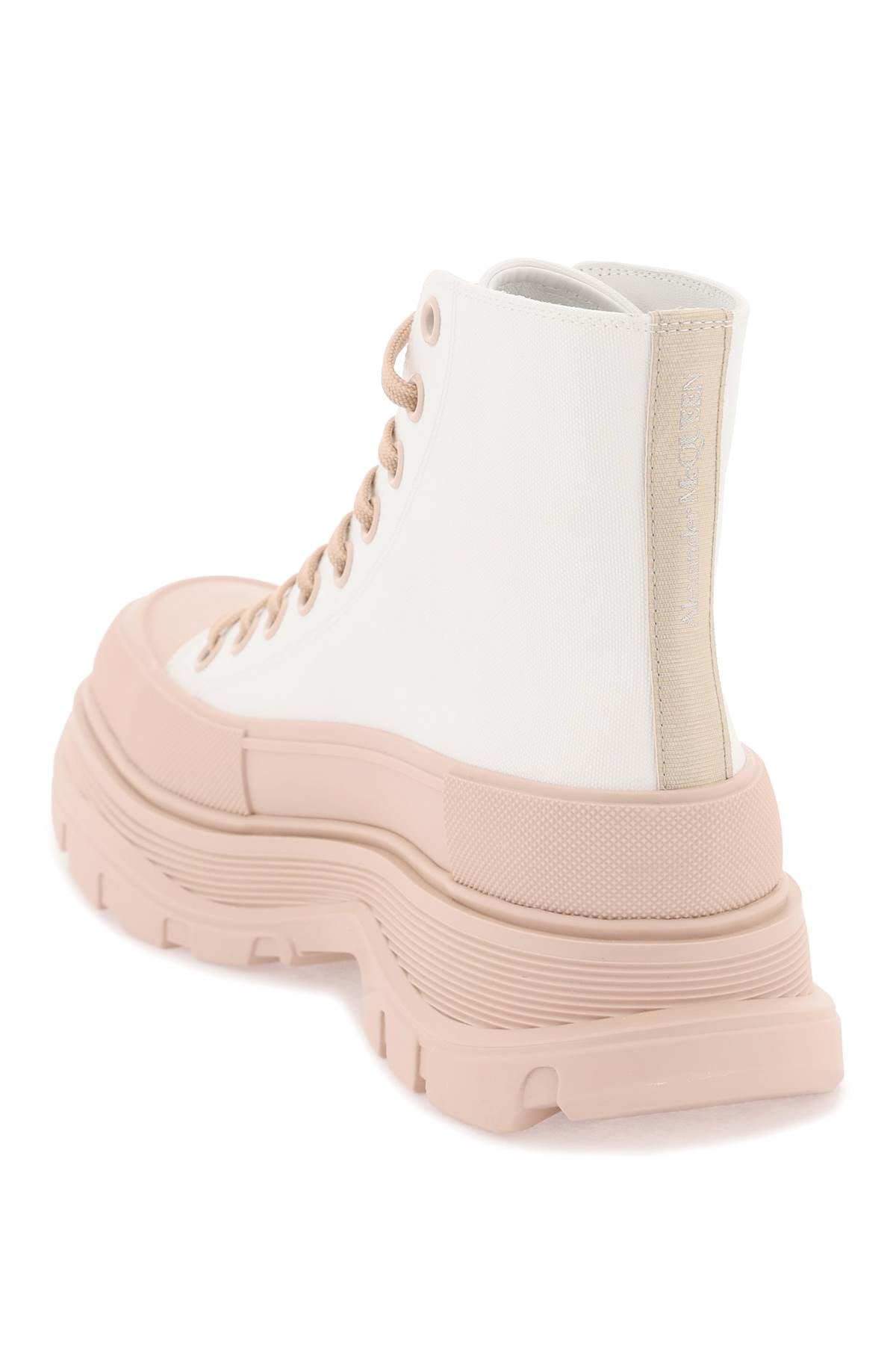 ALEXANDER MCQUEEN tread slick boots