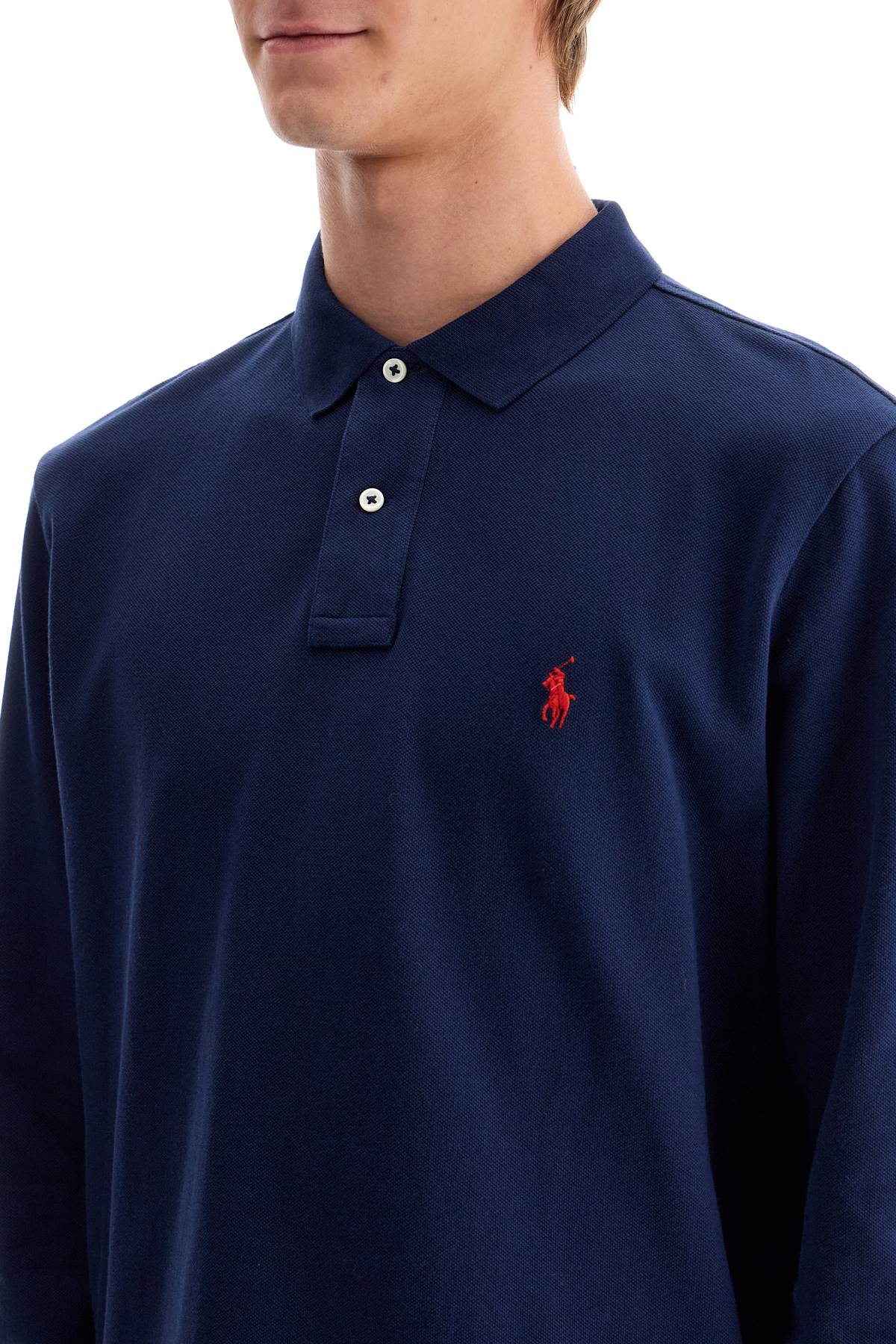 POLO RALPH LAUREN long-sleeved polo shirt