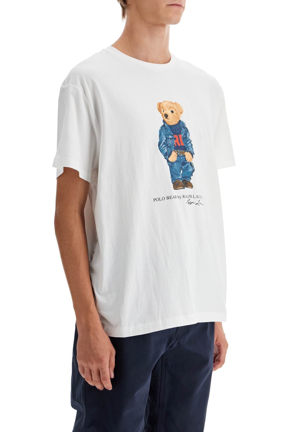 POLO RALPH LAUREN classic fit t-shirt with polo bear print