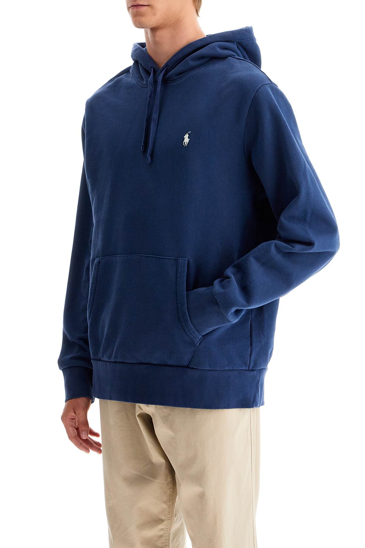 POLO RALPH LAUREN hooded sweatshirt with embroidered pony