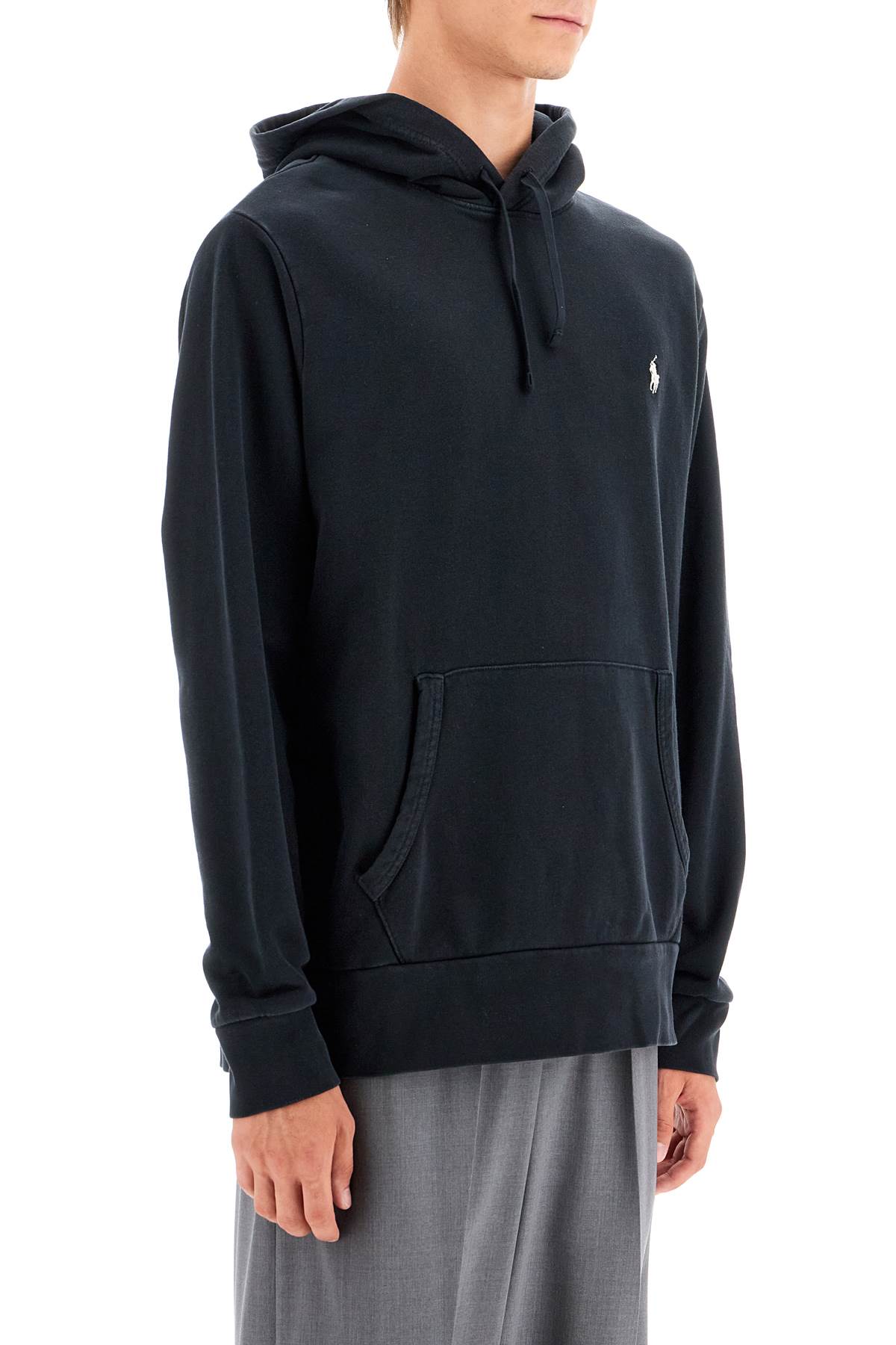 POLO RALPH LAUREN hooded sweatshirt with embroidered pony