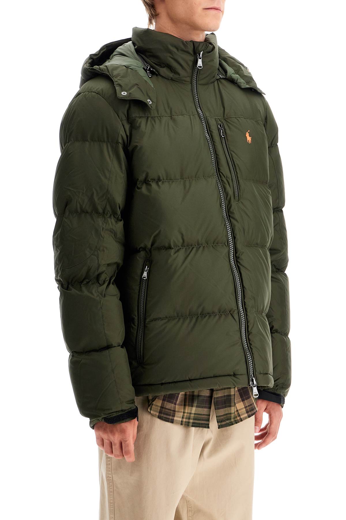 POLO RALPH LAUREN ripstop down jacket with hood