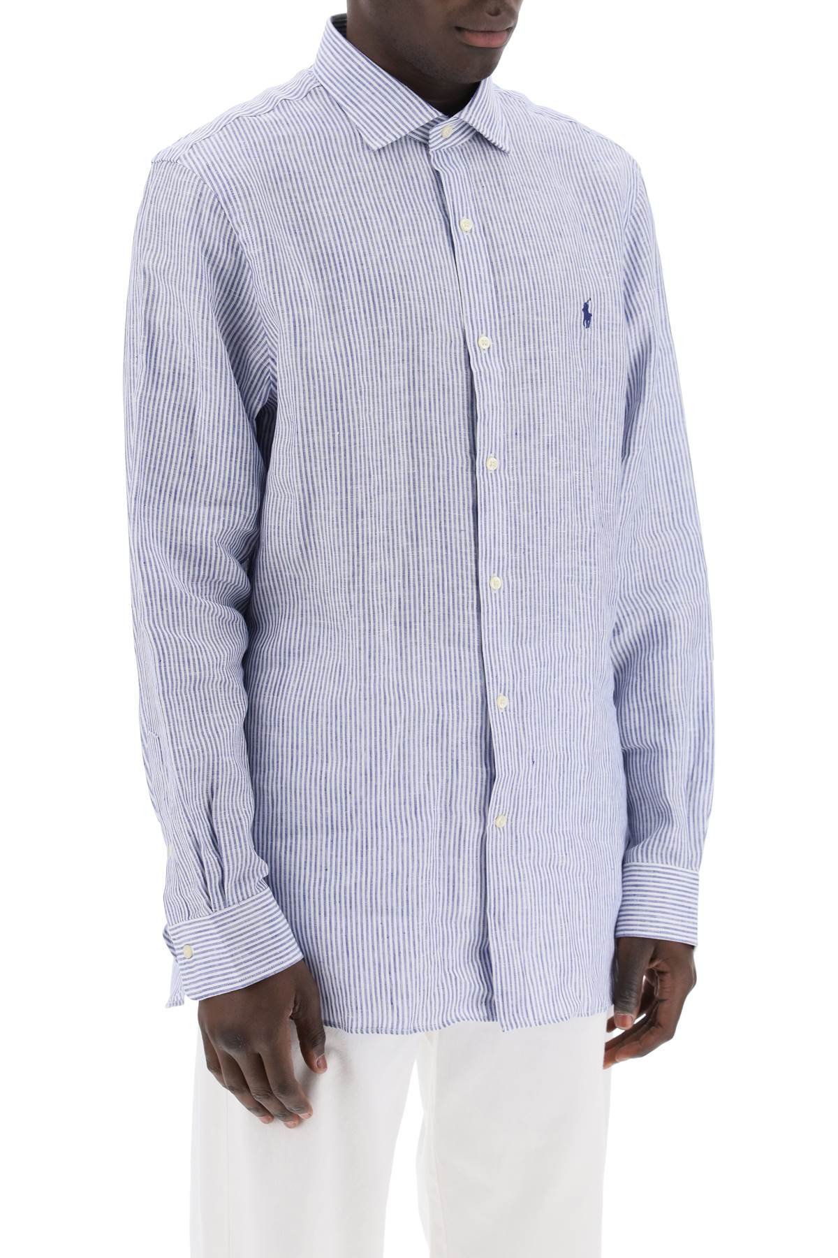 POLO RALPH LAUREN slim fit linen shirt