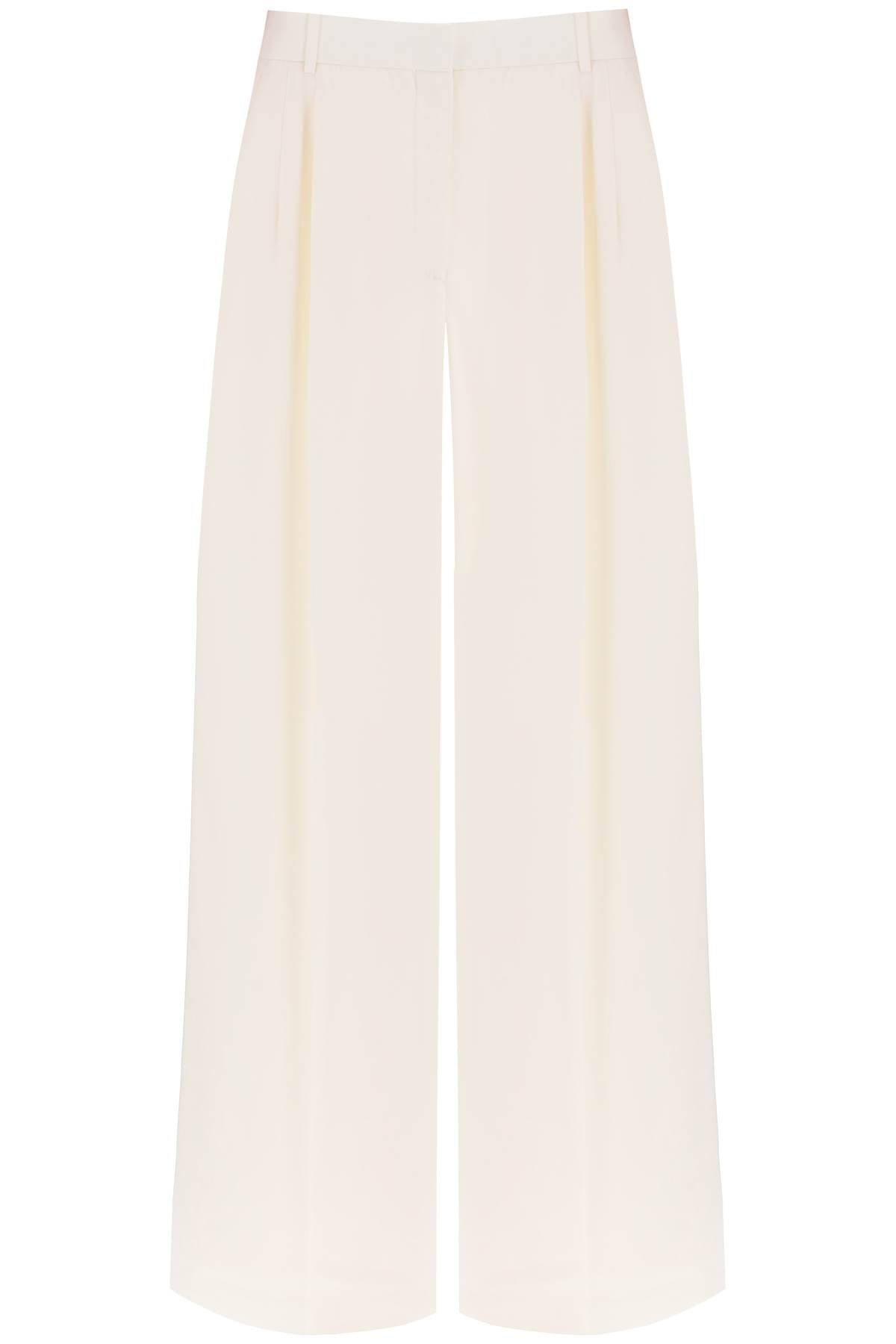 ALEXANDER MCQUEEN double pleated palazzo pants with