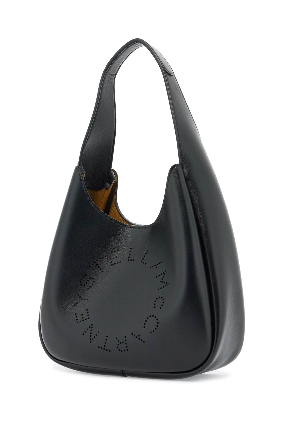 STELLA McCARTNEY soft hobo tote bag with logo branding