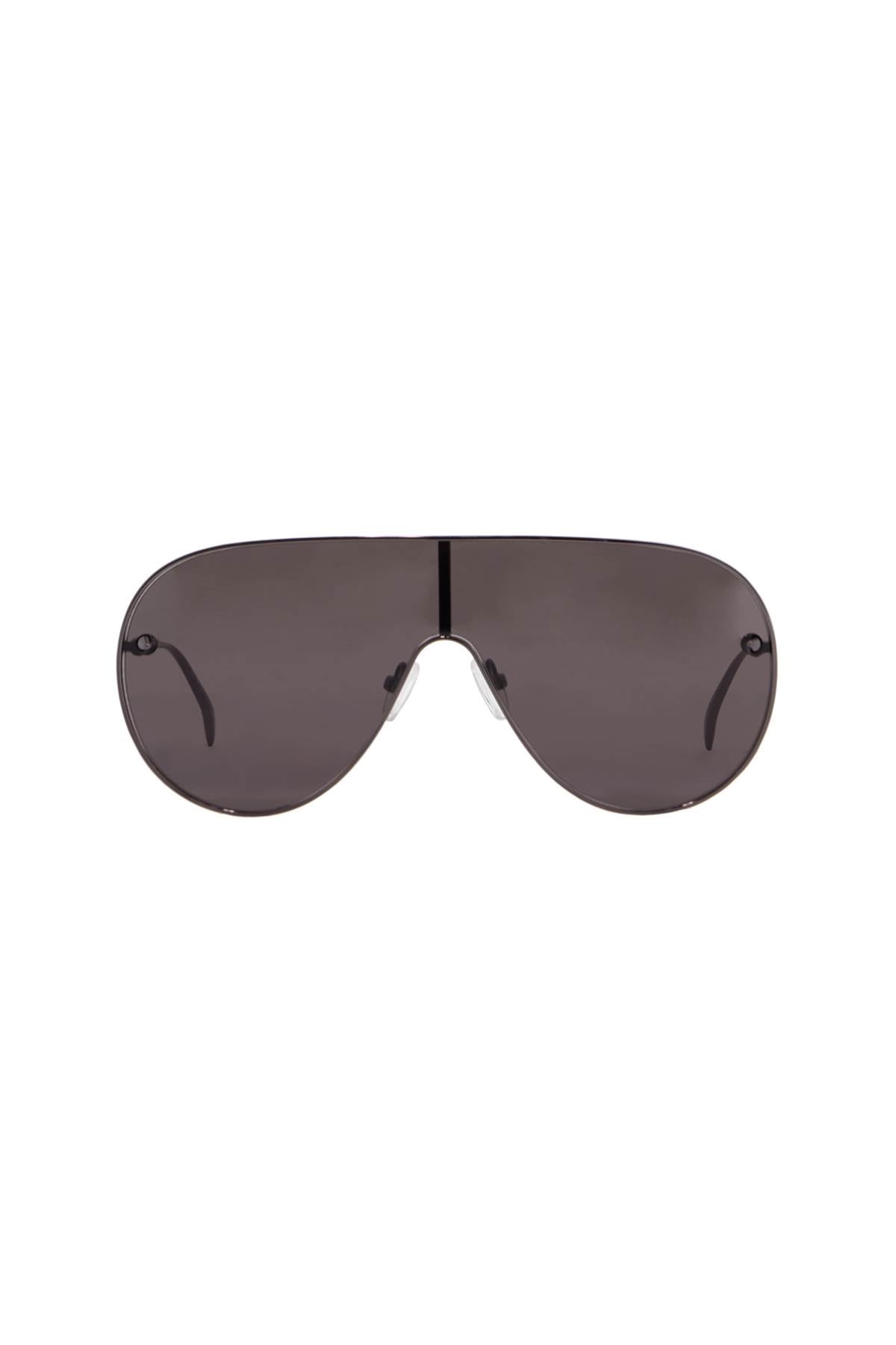 ALEXANDER MCQUEEN studded mask sunglasses for a bold and ed