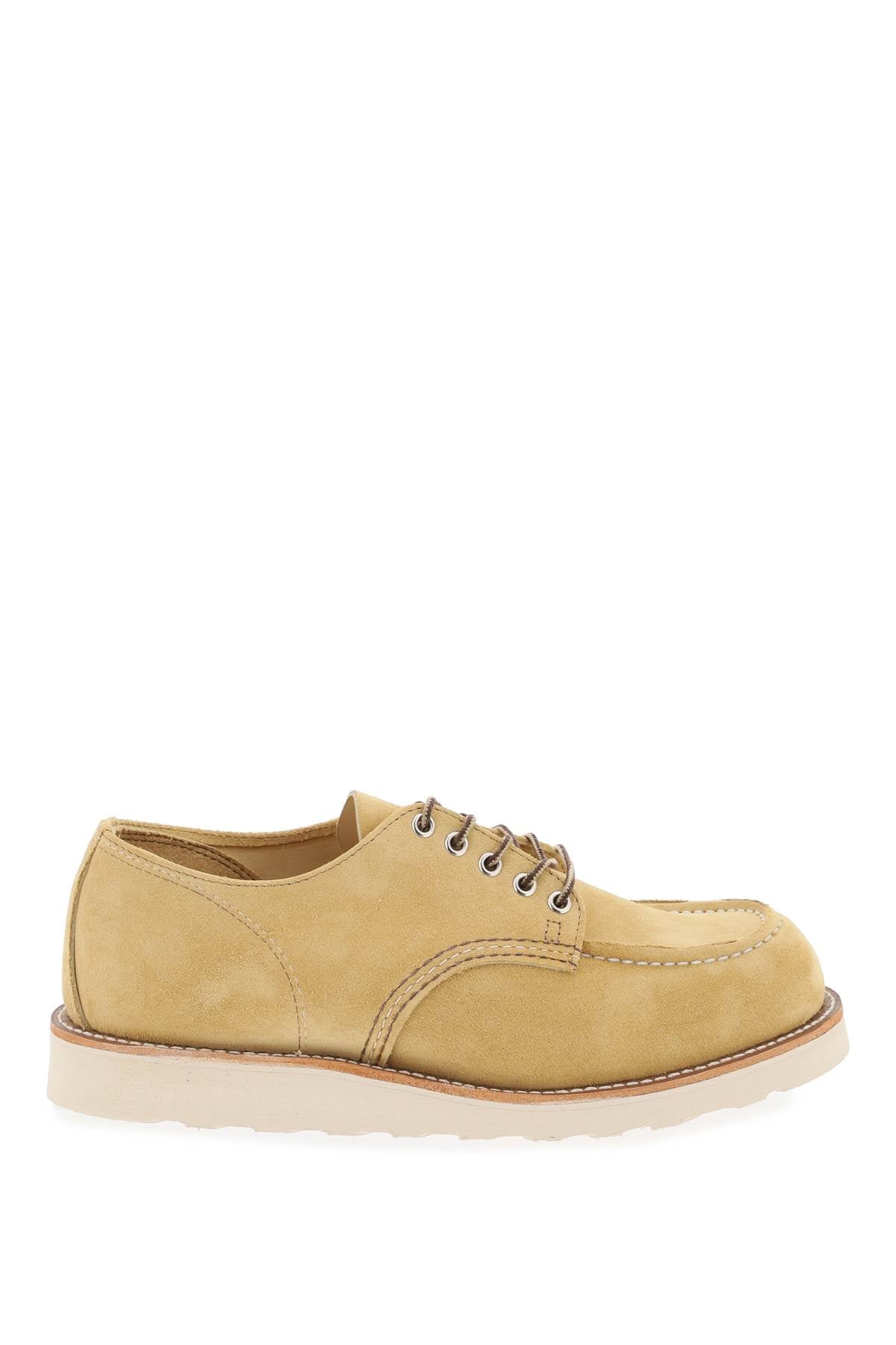 RED WING SHOES laced moc toe oxford