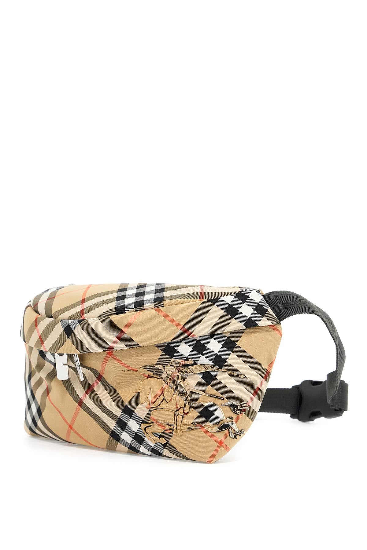 BURBERRY check marsupial