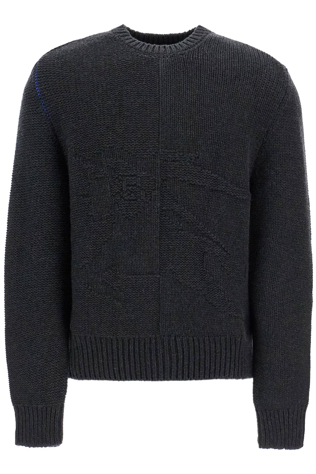 BURBERRY cashmere sweater with ekd design