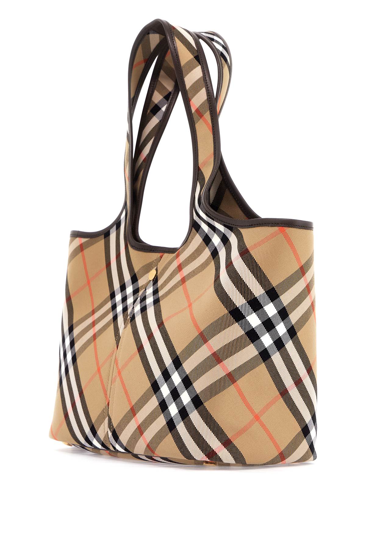 BURBERRY ered\n\nsmall checkered tote bag